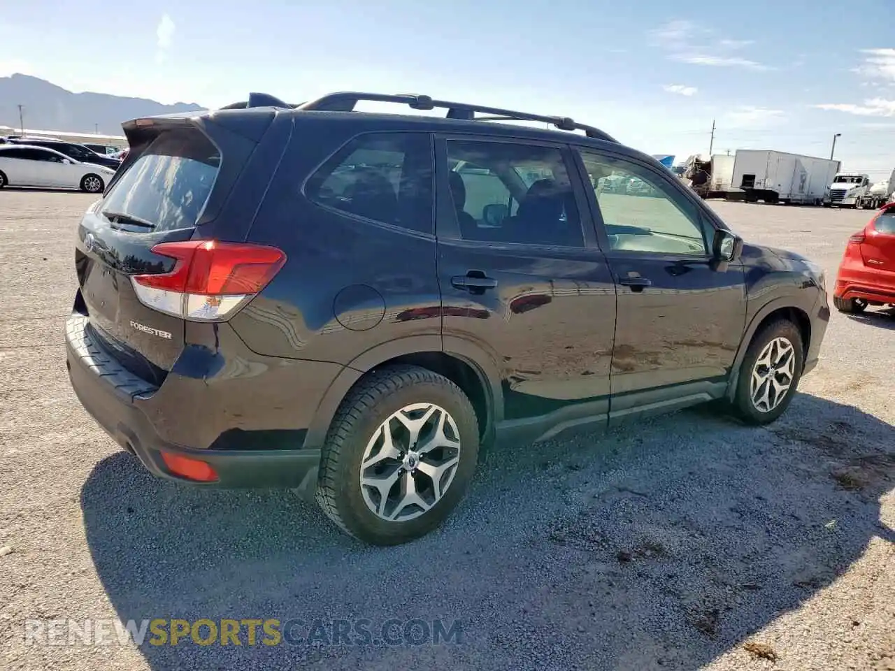 3 Photograph of a damaged car JF2SKAFC1MH436259 SUBARU FORESTER 2021