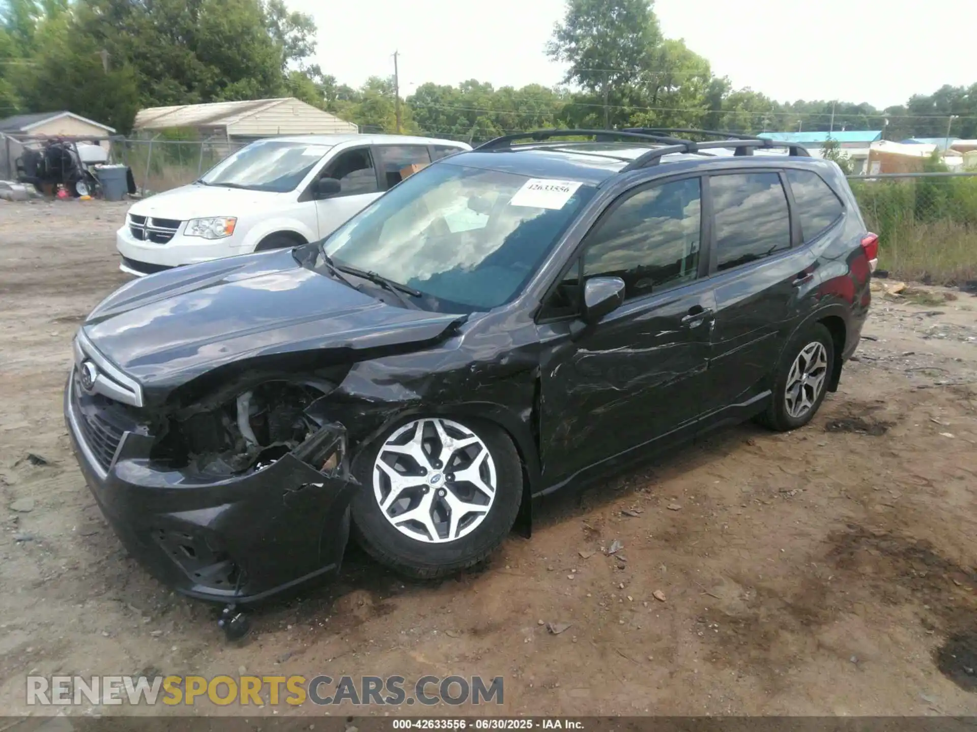 2 Photograph of a damaged car JF2SKAFC1MH437721 SUBARU FORESTER 2021