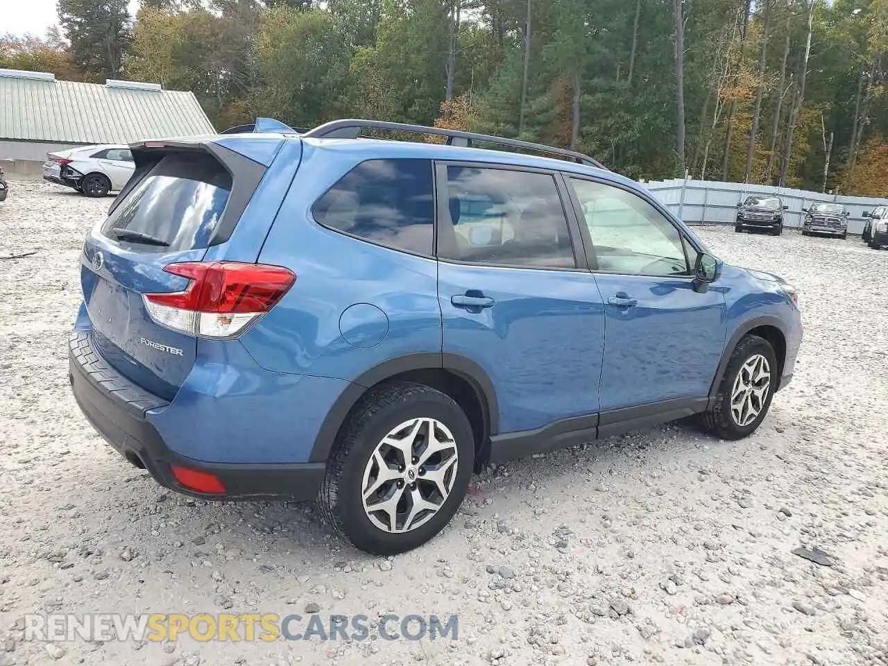 3 Photograph of a damaged car JF2SKAFC1MH547698 SUBARU FORESTER 2021