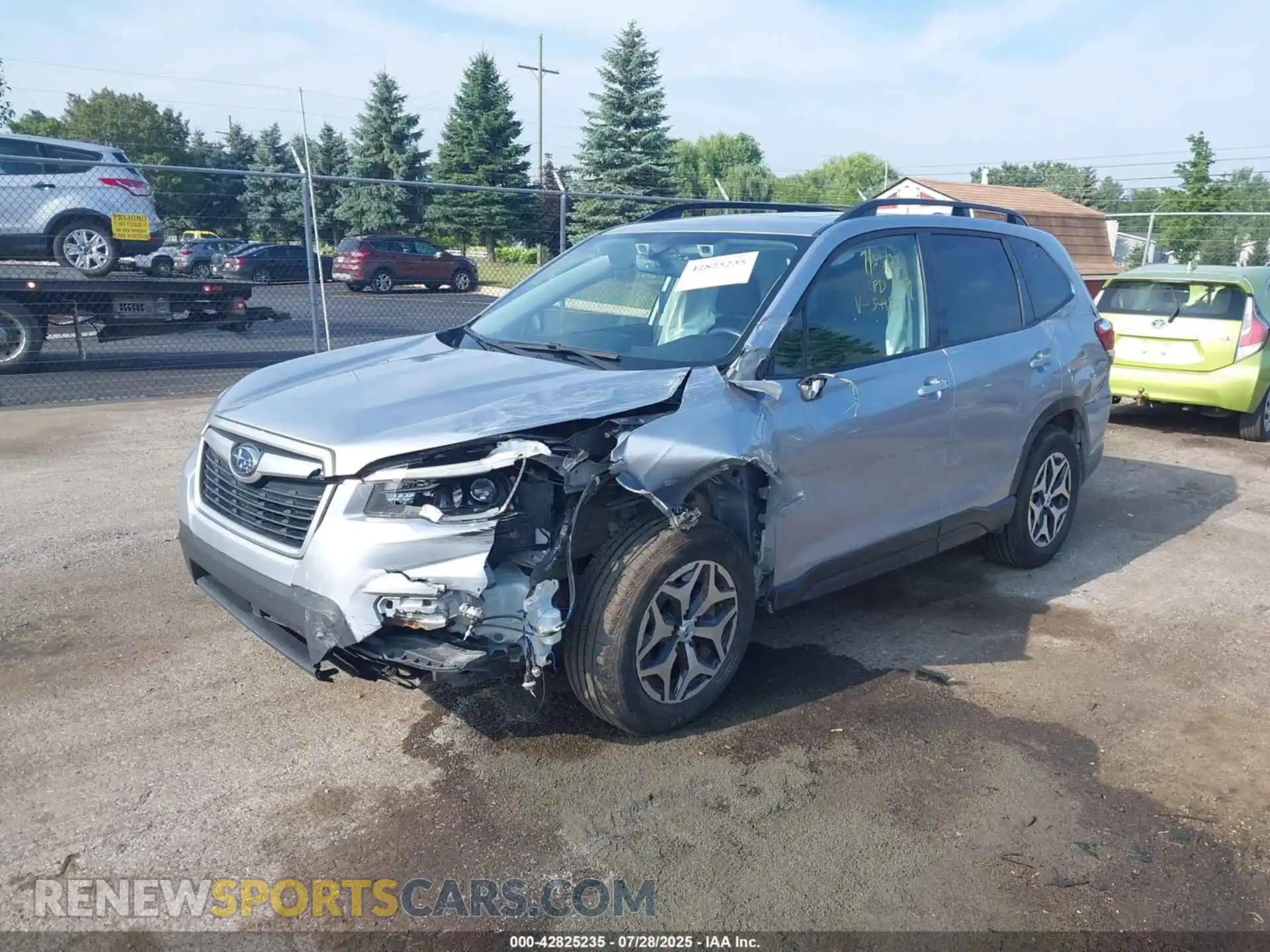 2 Photograph of a damaged car JF2SKAFC2MH549959 SUBARU FORESTER 2021