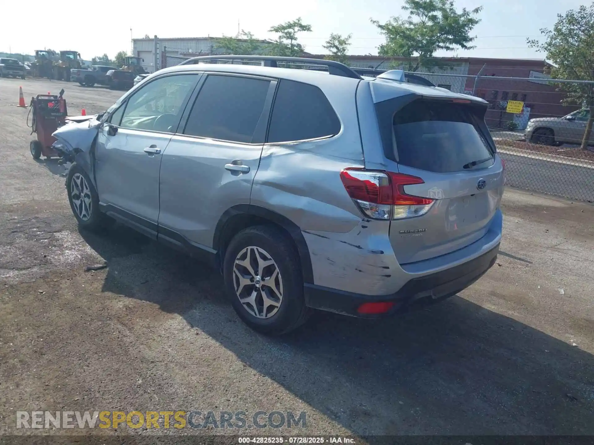 3 Photograph of a damaged car JF2SKAFC2MH549959 SUBARU FORESTER 2021