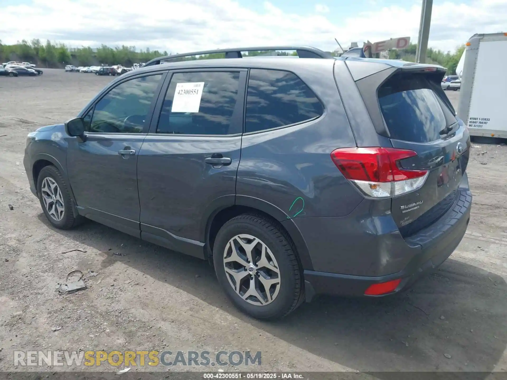 3 Photograph of a damaged car JF2SKAFC2MH584758 SUBARU FORESTER 2021