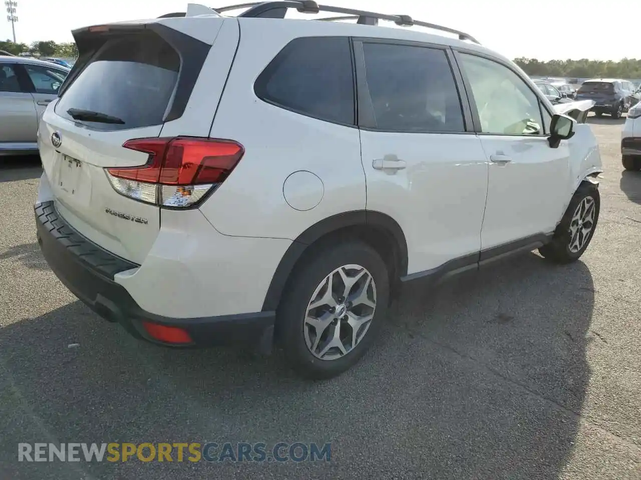 3 Photograph of a damaged car JF2SKAFC3MH456920 SUBARU FORESTER 2021