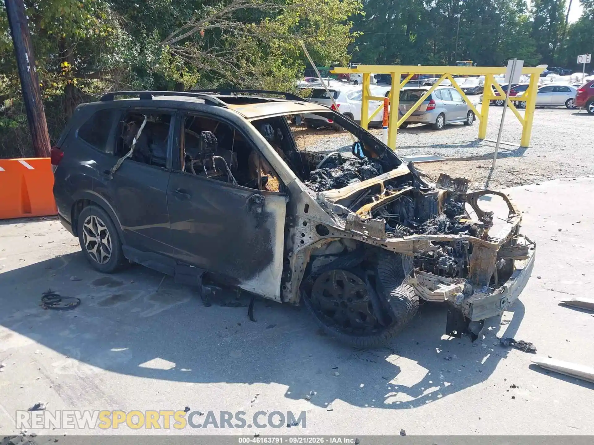1 fotografías del automóvil dañado JF2SKAFC4MH416670 SUBARU FORESTER 2021