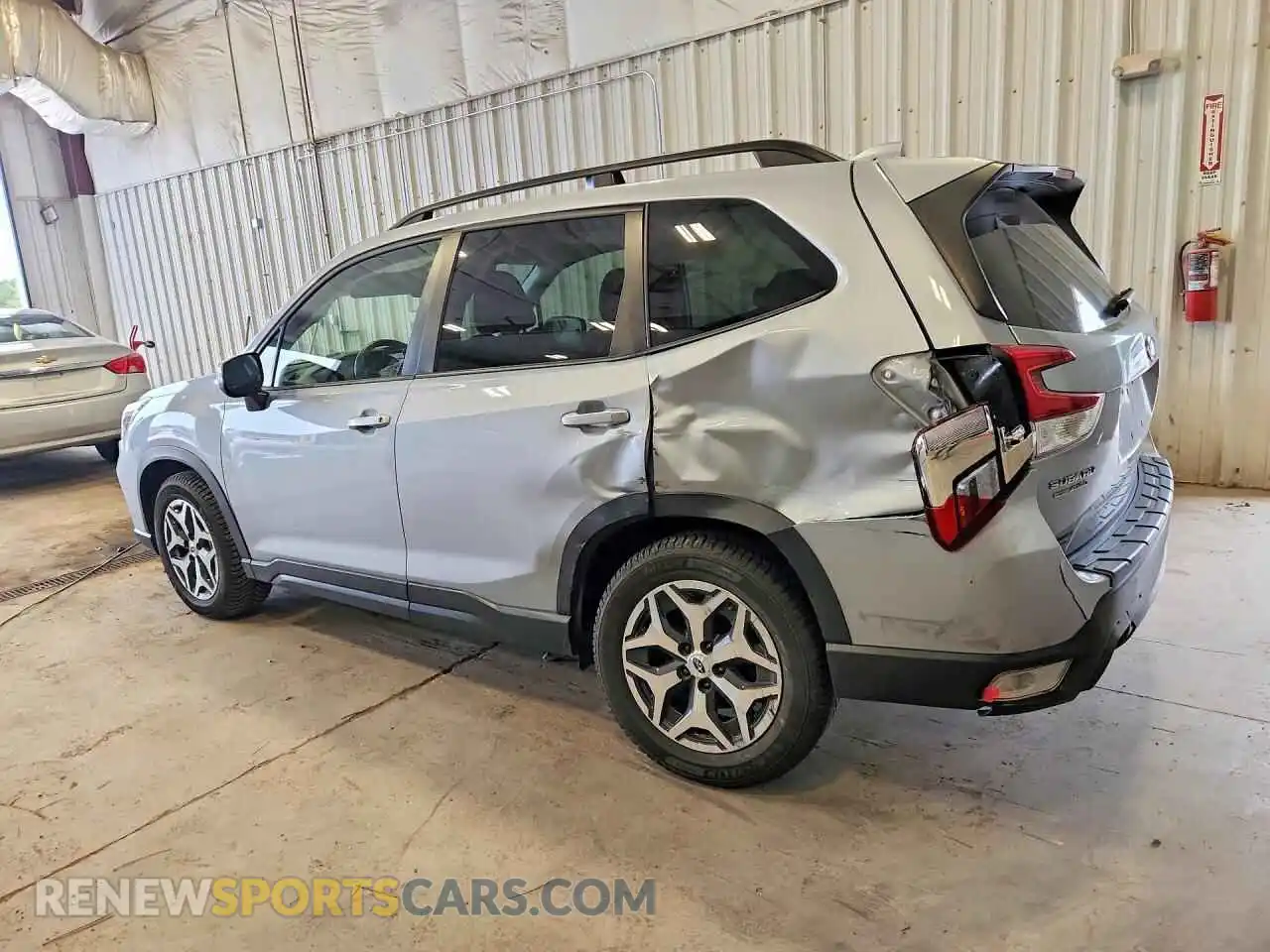 2 Photograph of a damaged car JF2SKAFC4MH491661 SUBARU FORESTER 2021