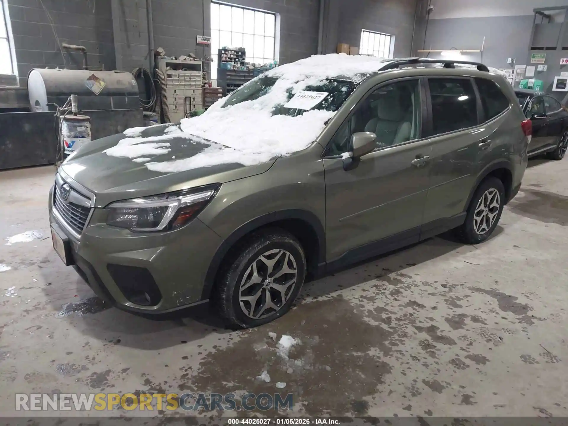 2 Photograph of a damaged car JF2SKAFC4MH493989 SUBARU FORESTER 2021