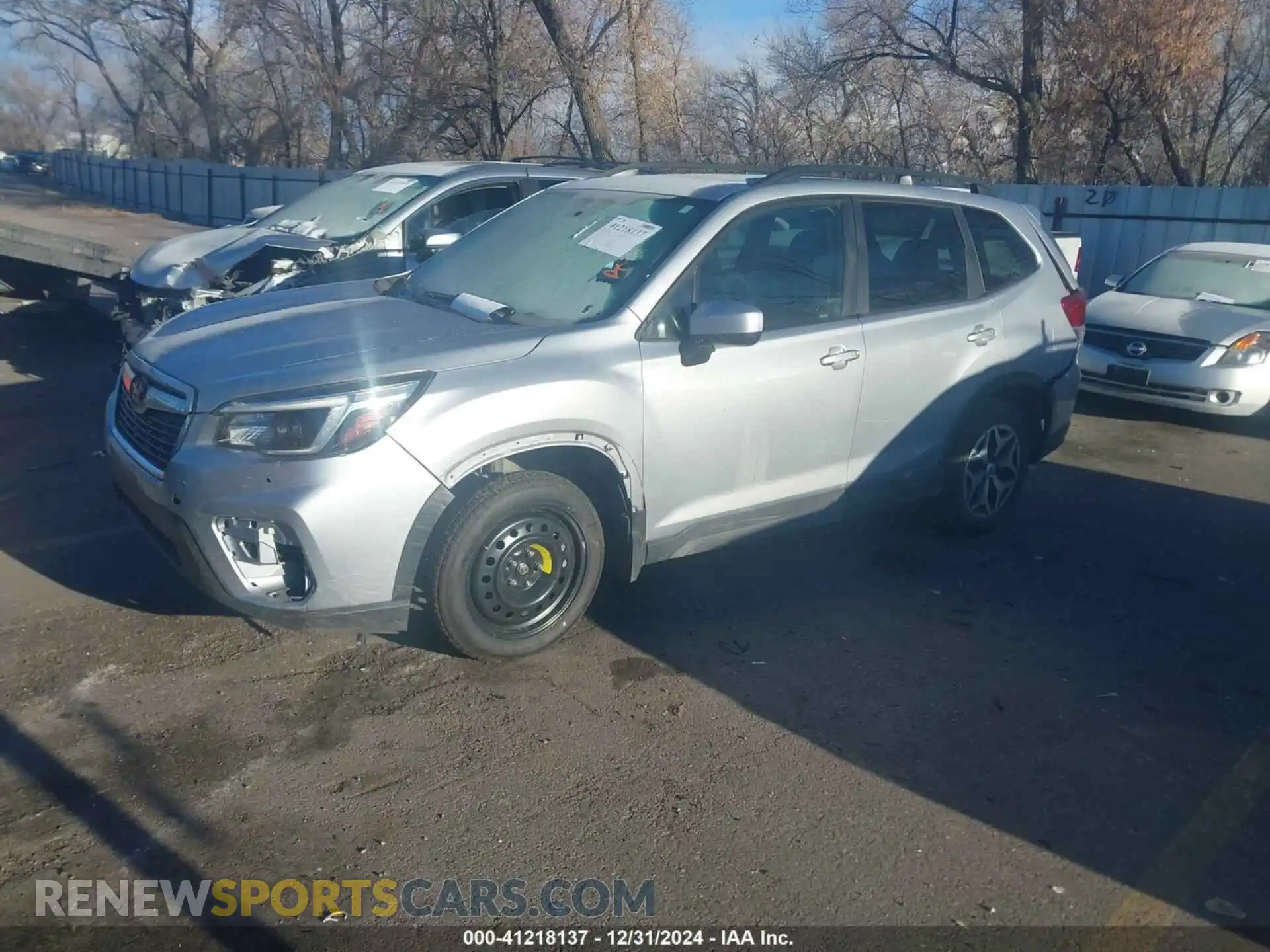 2 Photograph of a damaged car JF2SKAFC4MH519393 SUBARU FORESTER 2021