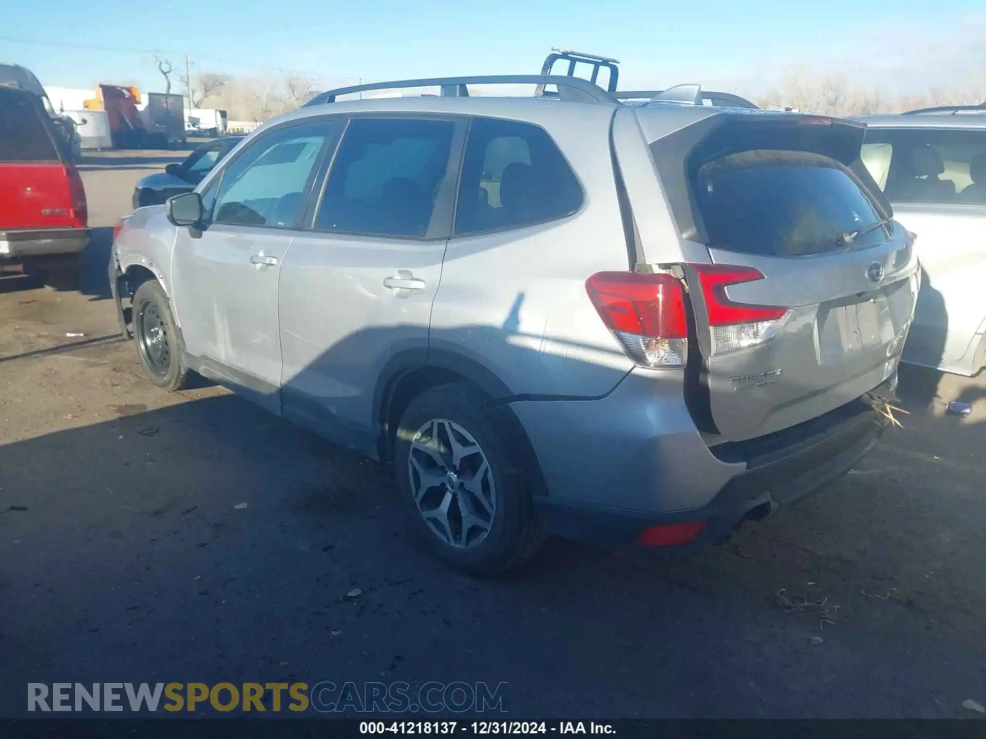 3 Photograph of a damaged car JF2SKAFC4MH519393 SUBARU FORESTER 2021