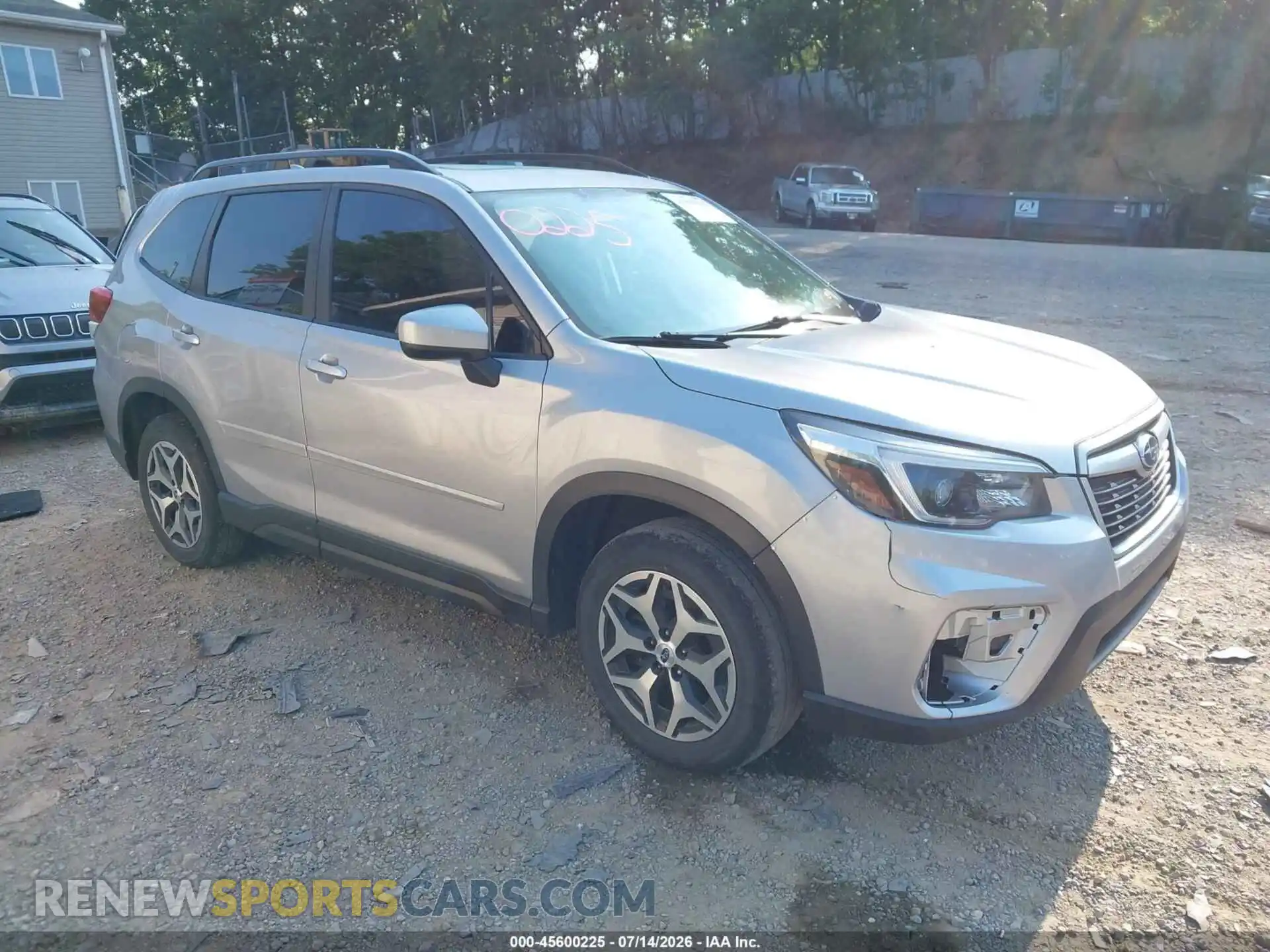 1 Фотография поврежденного автомобиля JF2SKAFC4MH561210 SUBARU FORESTER 2021