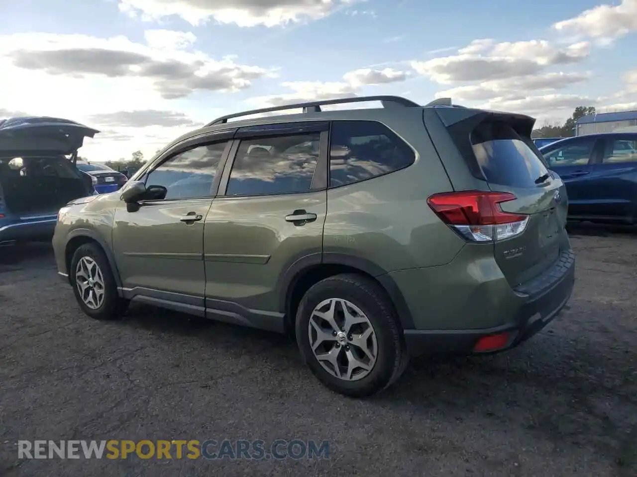 2 Photograph of a damaged car JF2SKAFC4MH564205 SUBARU FORESTER 2021