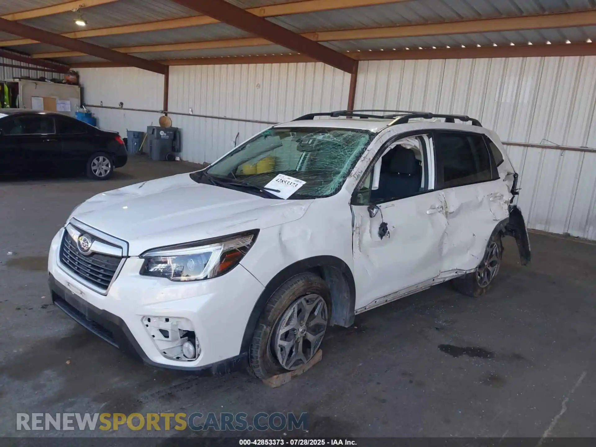 2 Photograph of a damaged car JF2SKAFC5MH459771 SUBARU FORESTER 2021