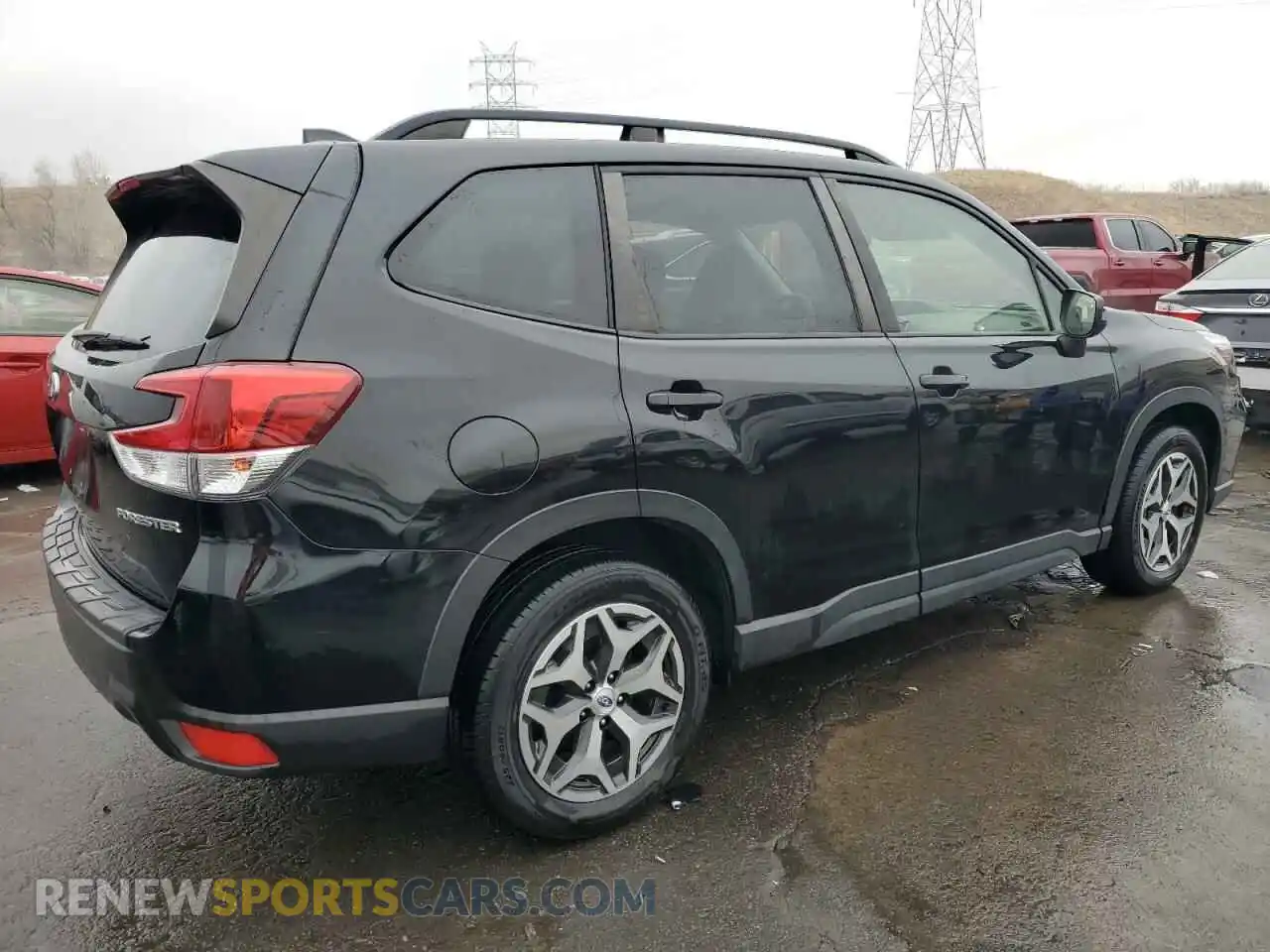 3 Photograph of a damaged car JF2SKAFC5MH536610 SUBARU FORESTER 2021