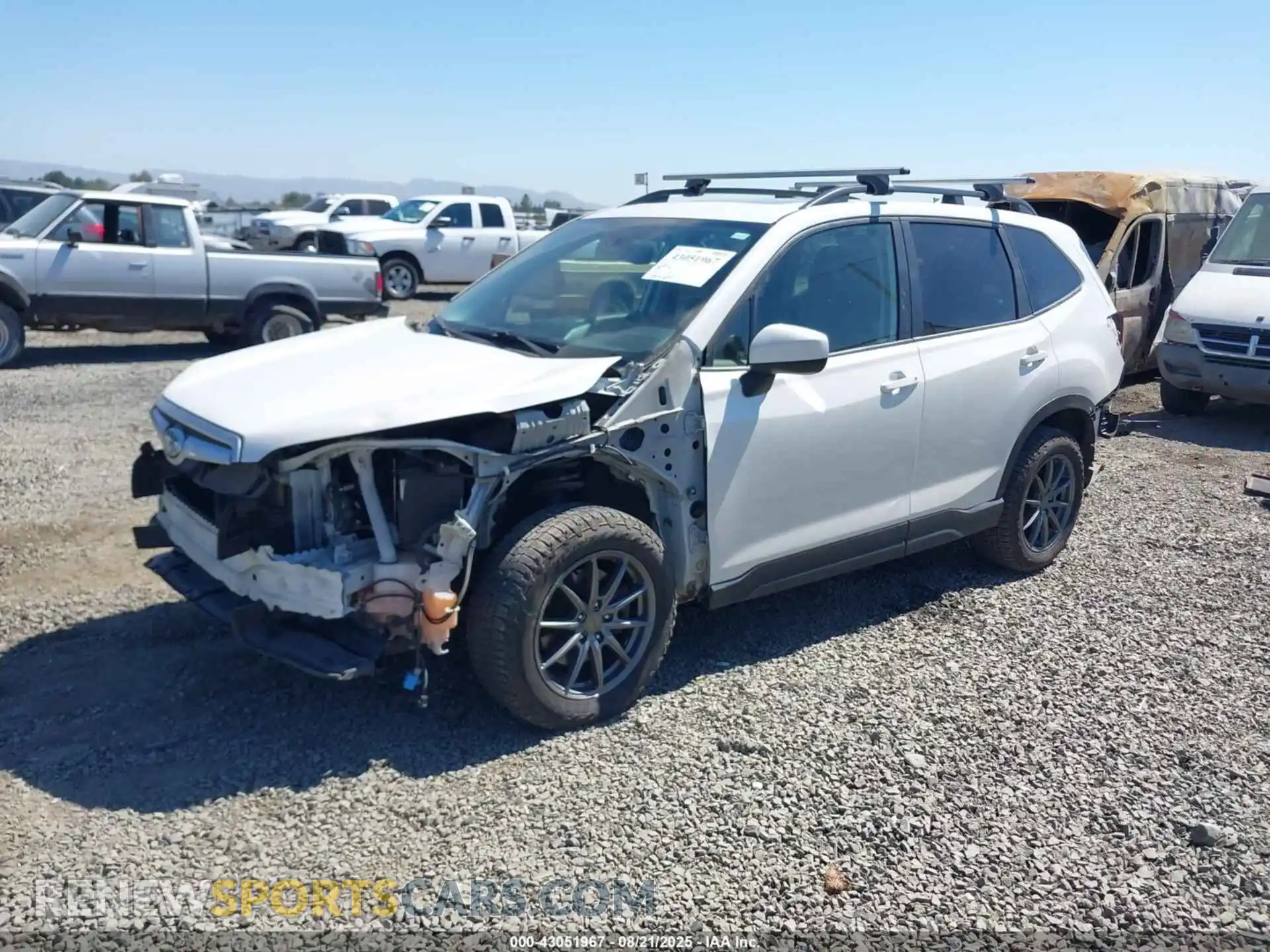 2 Photograph of a damaged car JF2SKAFC5MH541614 SUBARU FORESTER 2021