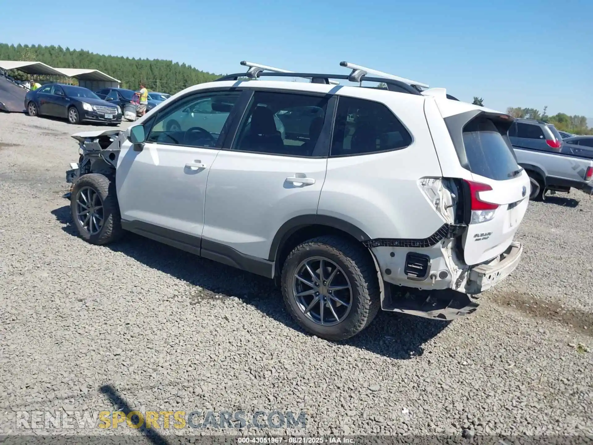 3 Photograph of a damaged car JF2SKAFC5MH541614 SUBARU FORESTER 2021