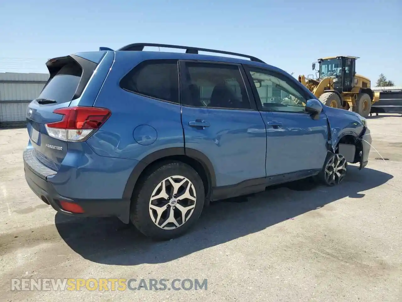 3 Photograph of a damaged car JF2SKAFC6MH405301 SUBARU FORESTER 2021