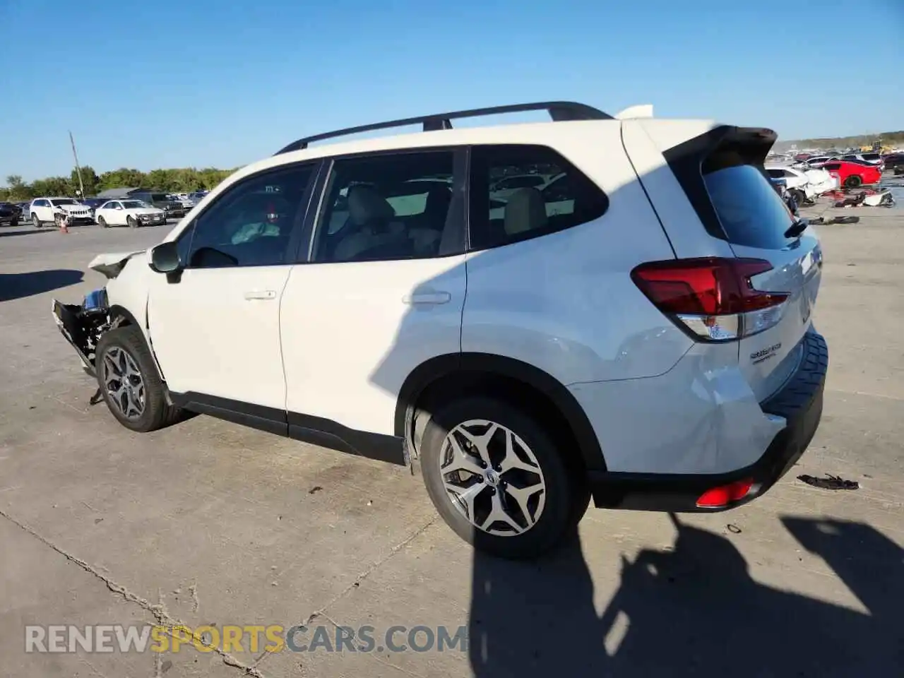 2 Photograph of a damaged car JF2SKAFC6MH507049 SUBARU FORESTER 2021