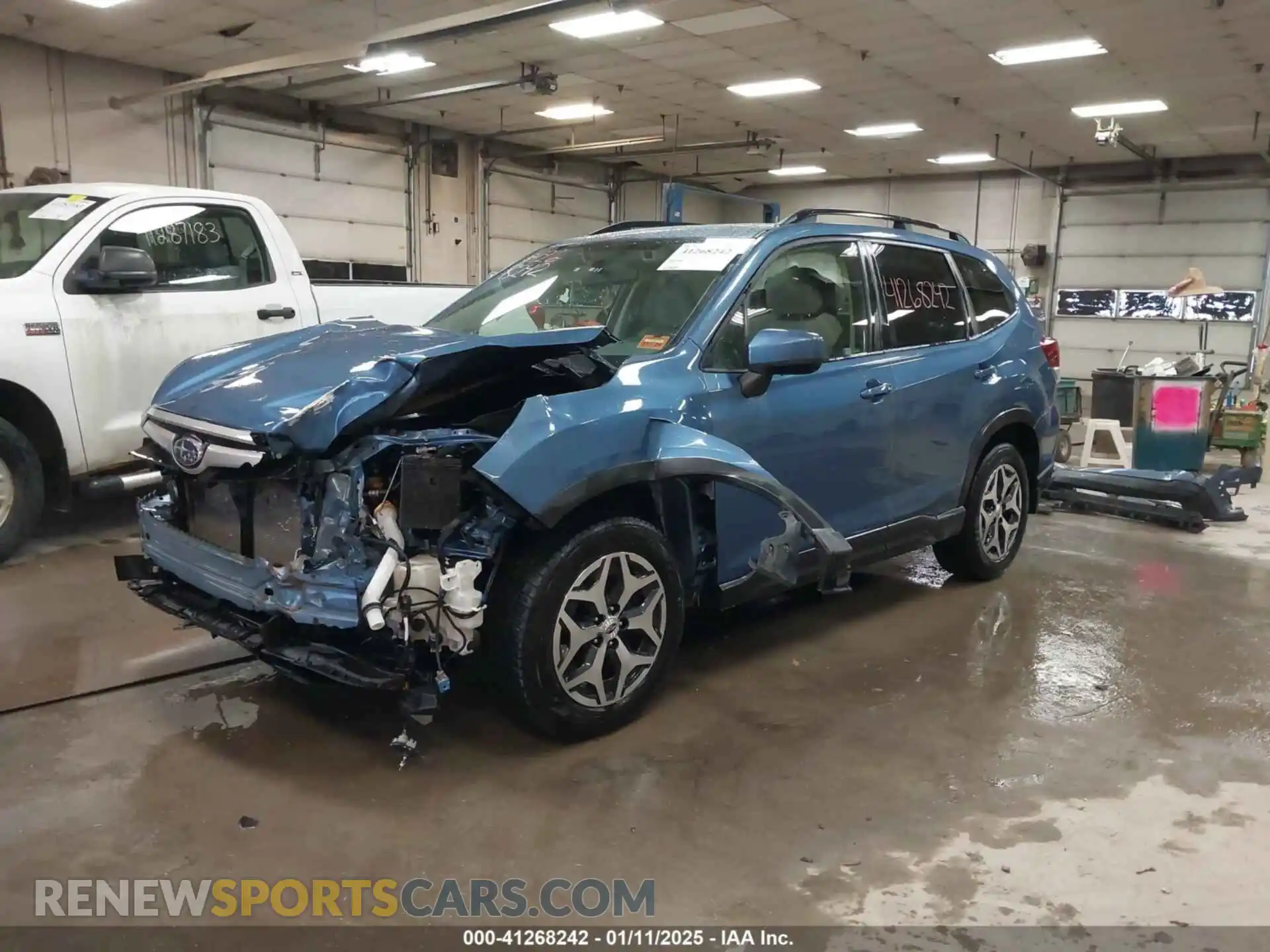 2 Photograph of a damaged car JF2SKAFC6MH572726 SUBARU FORESTER 2021
