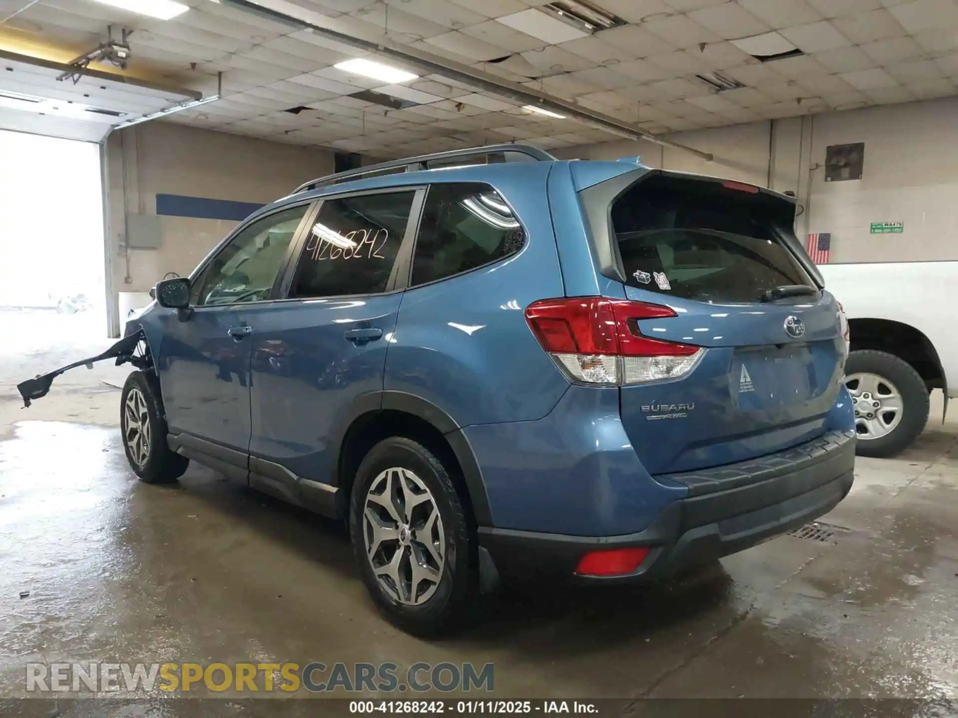 3 Photograph of a damaged car JF2SKAFC6MH572726 SUBARU FORESTER 2021