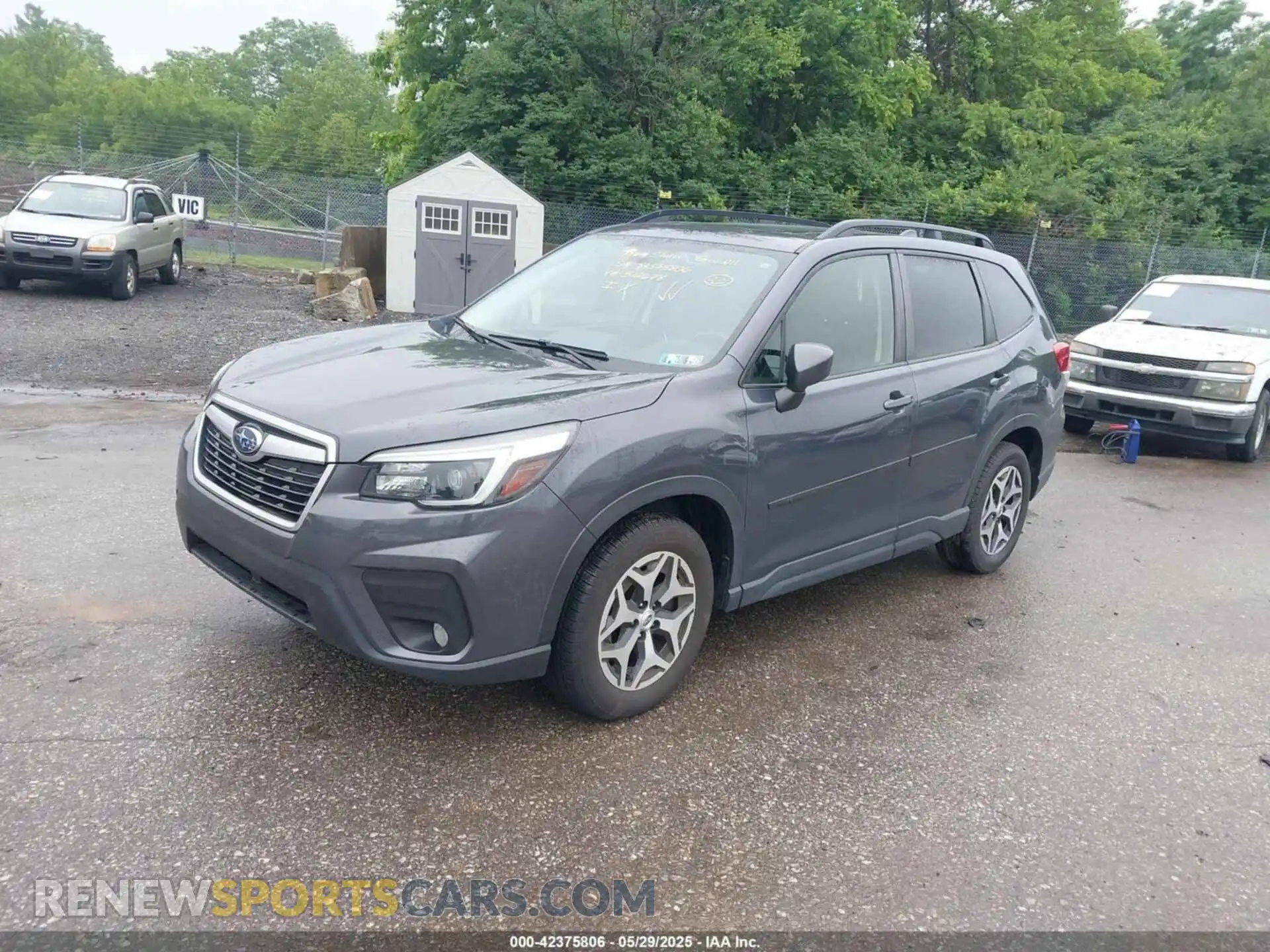 2 Photograph of a damaged car JF2SKAFC7MH512678 SUBARU FORESTER 2021
