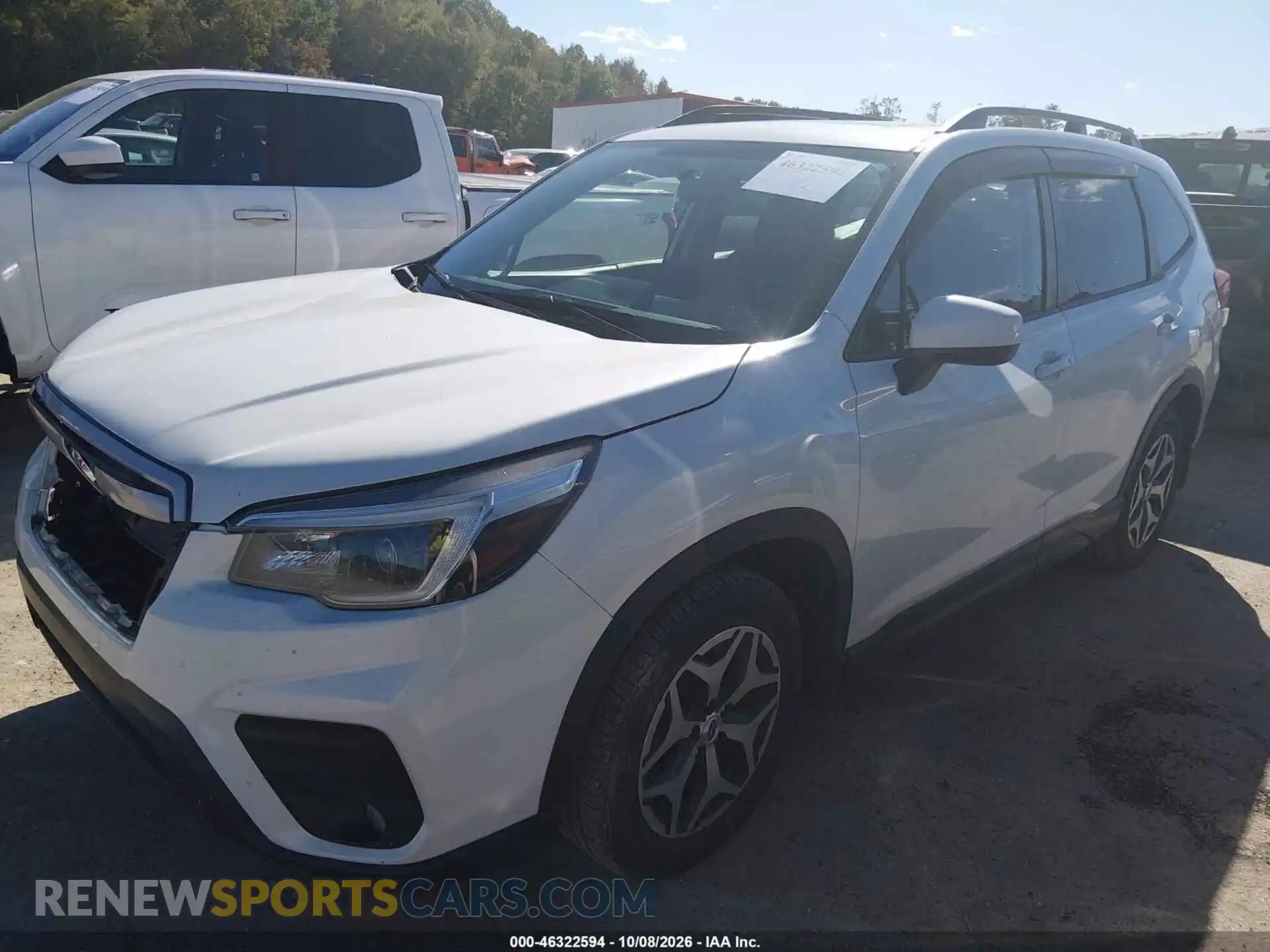 2 Фотография поврежденного автомобиля JF2SKAFC8MH415117 SUBARU FORESTER 2021