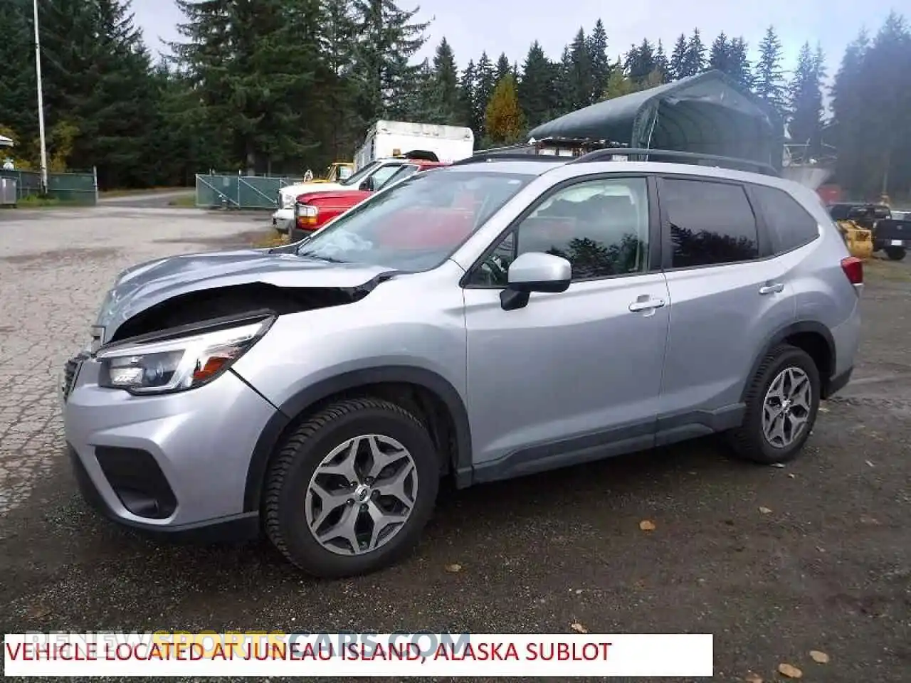 2 Photograph of a damaged car JF2SKAFC8MH571710 SUBARU FORESTER 2021