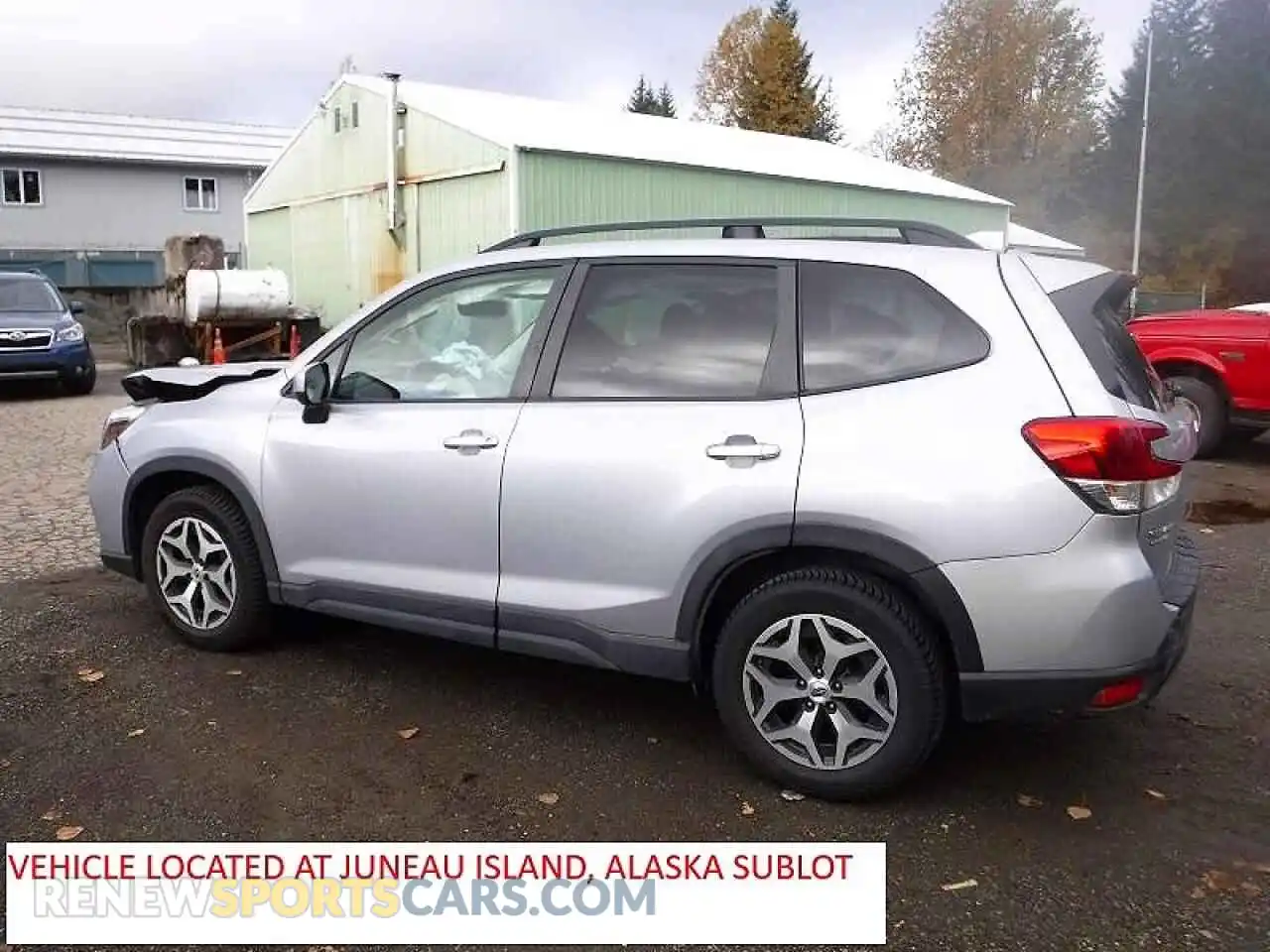 3 Photograph of a damaged car JF2SKAFC8MH571710 SUBARU FORESTER 2021