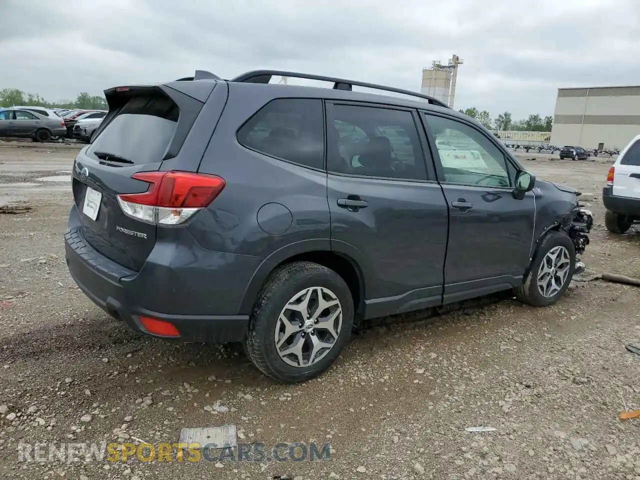 3 Photograph of a damaged car JF2SKAFC8MH585395 SUBARU FORESTER 2021