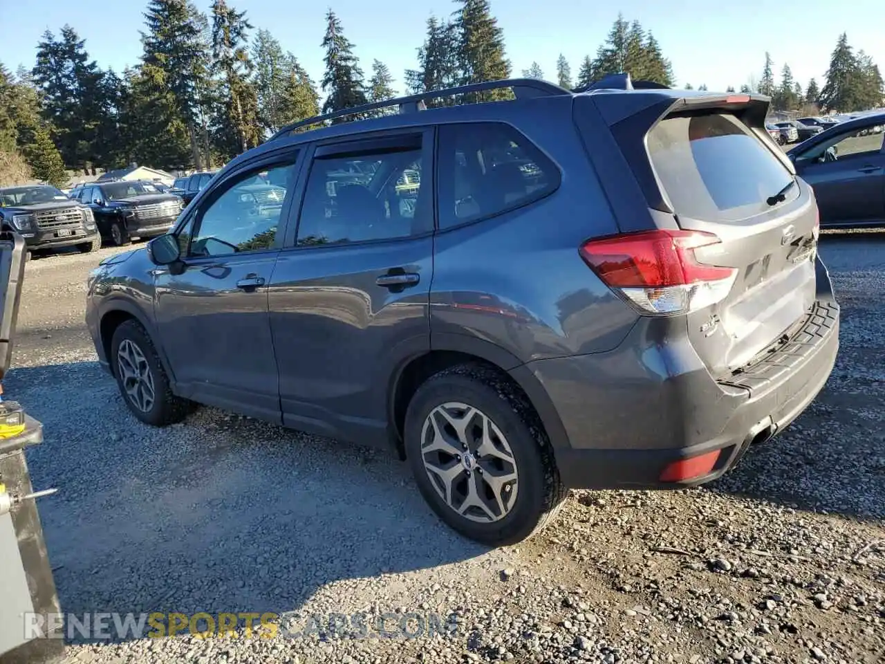 2 Photograph of a damaged car JF2SKAFC9MH412047 SUBARU FORESTER 2021