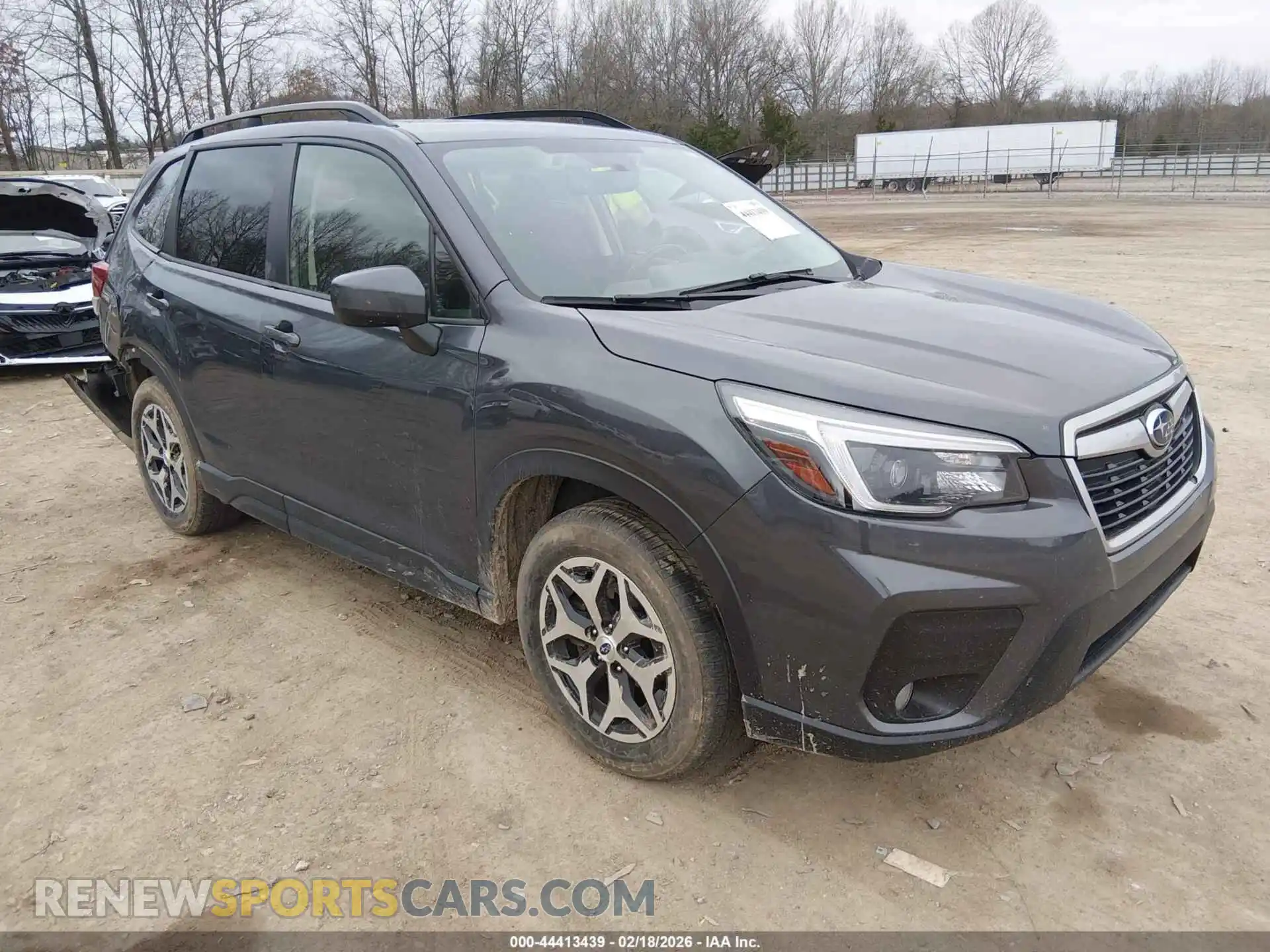 1 Photograph of a damaged car JF2SKAFC9MH413201 SUBARU FORESTER 2021