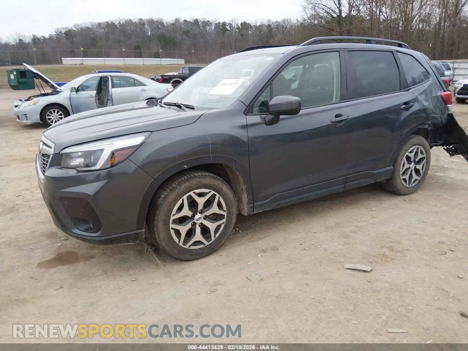 2 Photograph of a damaged car JF2SKAFC9MH413201 SUBARU FORESTER 2021