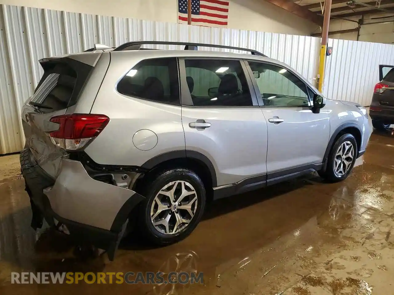 3 Photograph of a damaged car JF2SKAFC9MH585390 SUBARU FORESTER 2021