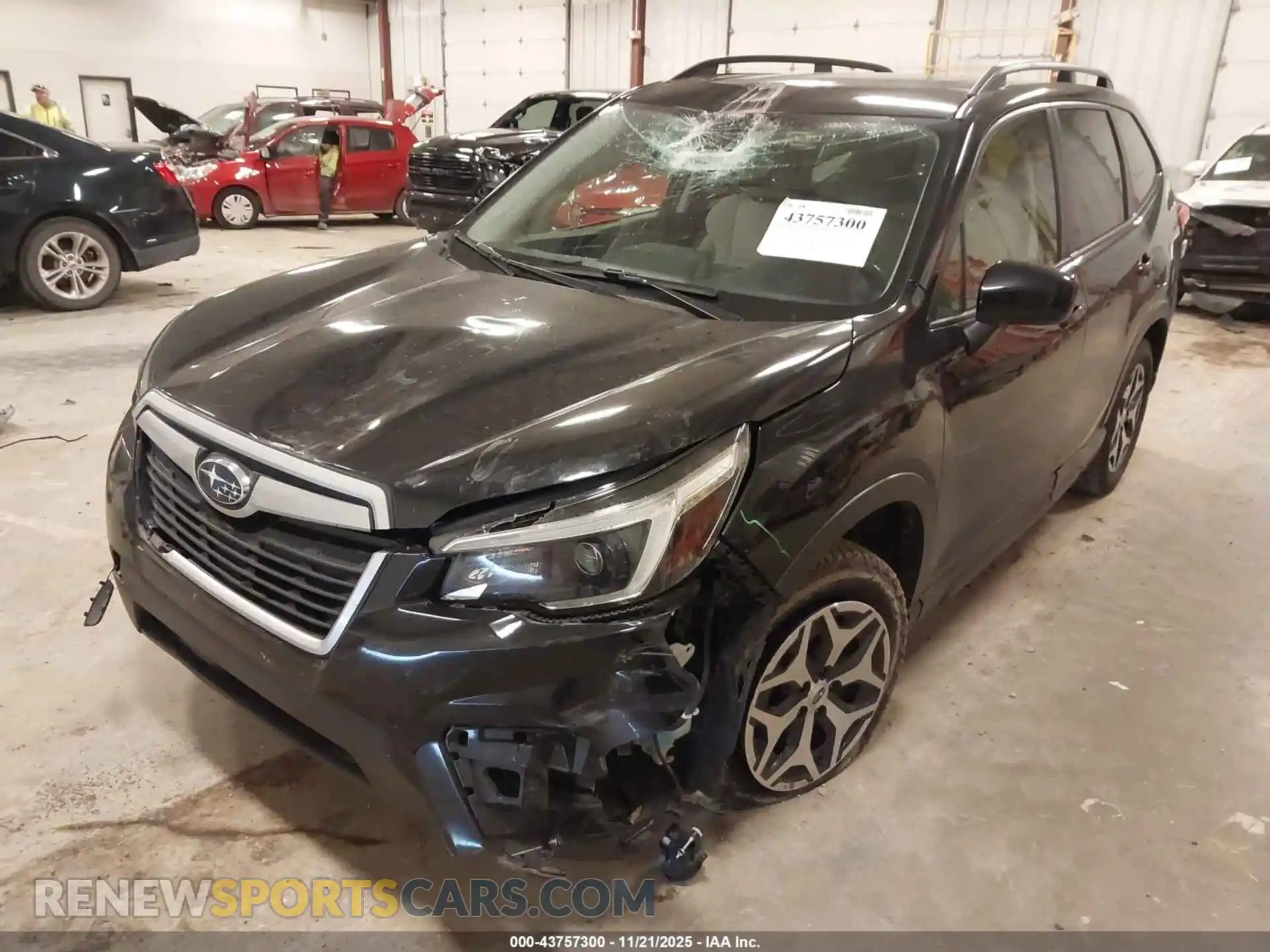 2 Photograph of a damaged car JF2SKAFCXMH503117 SUBARU FORESTER 2021