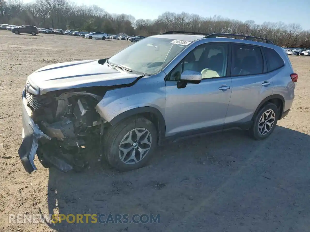 1 Photograph of a damaged car JF2SKAFCXMH578223 SUBARU FORESTER 2021