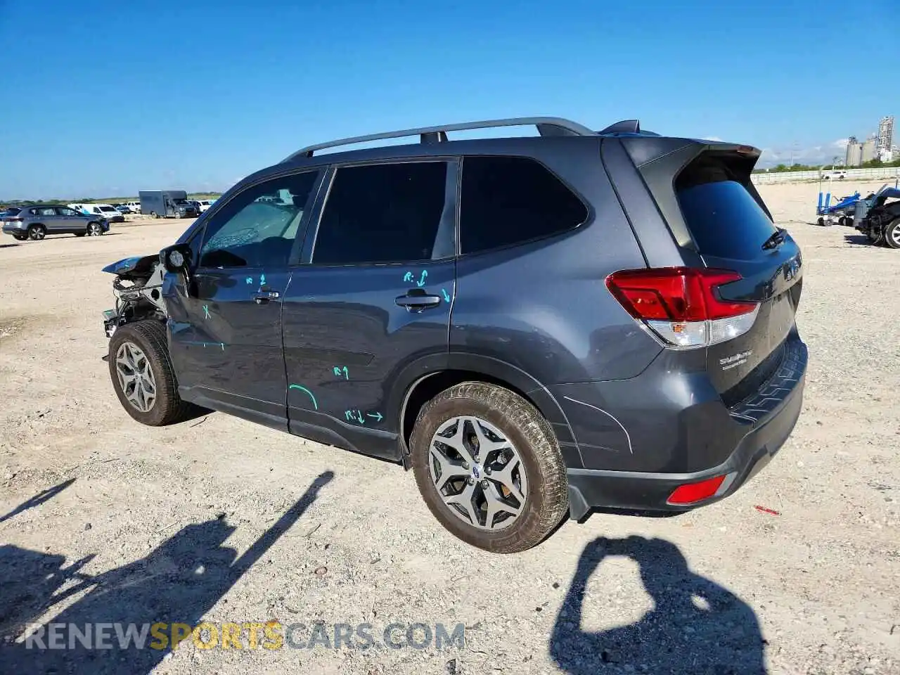 2 Photograph of a damaged car JF2SKAJC0MH416916 SUBARU FORESTER 2021