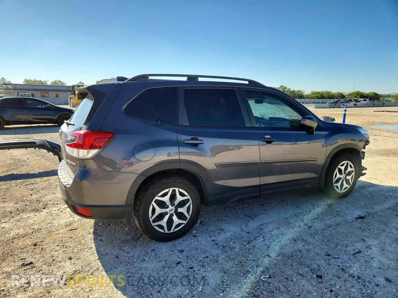3 Photograph of a damaged car JF2SKAJC0MH416916 SUBARU FORESTER 2021