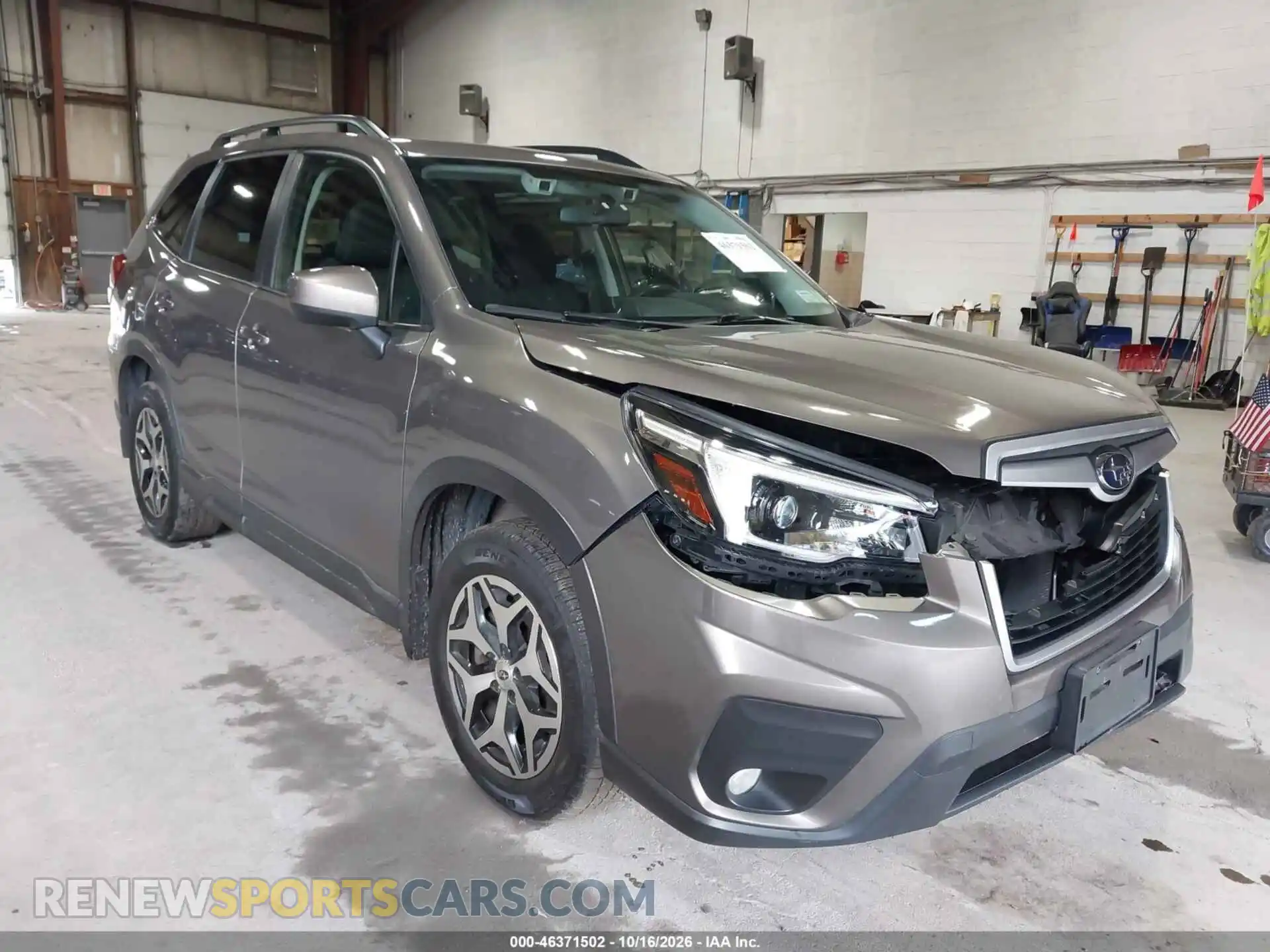1 Фотография поврежденного автомобиля JF2SKAJC0MH440584 SUBARU FORESTER 2021