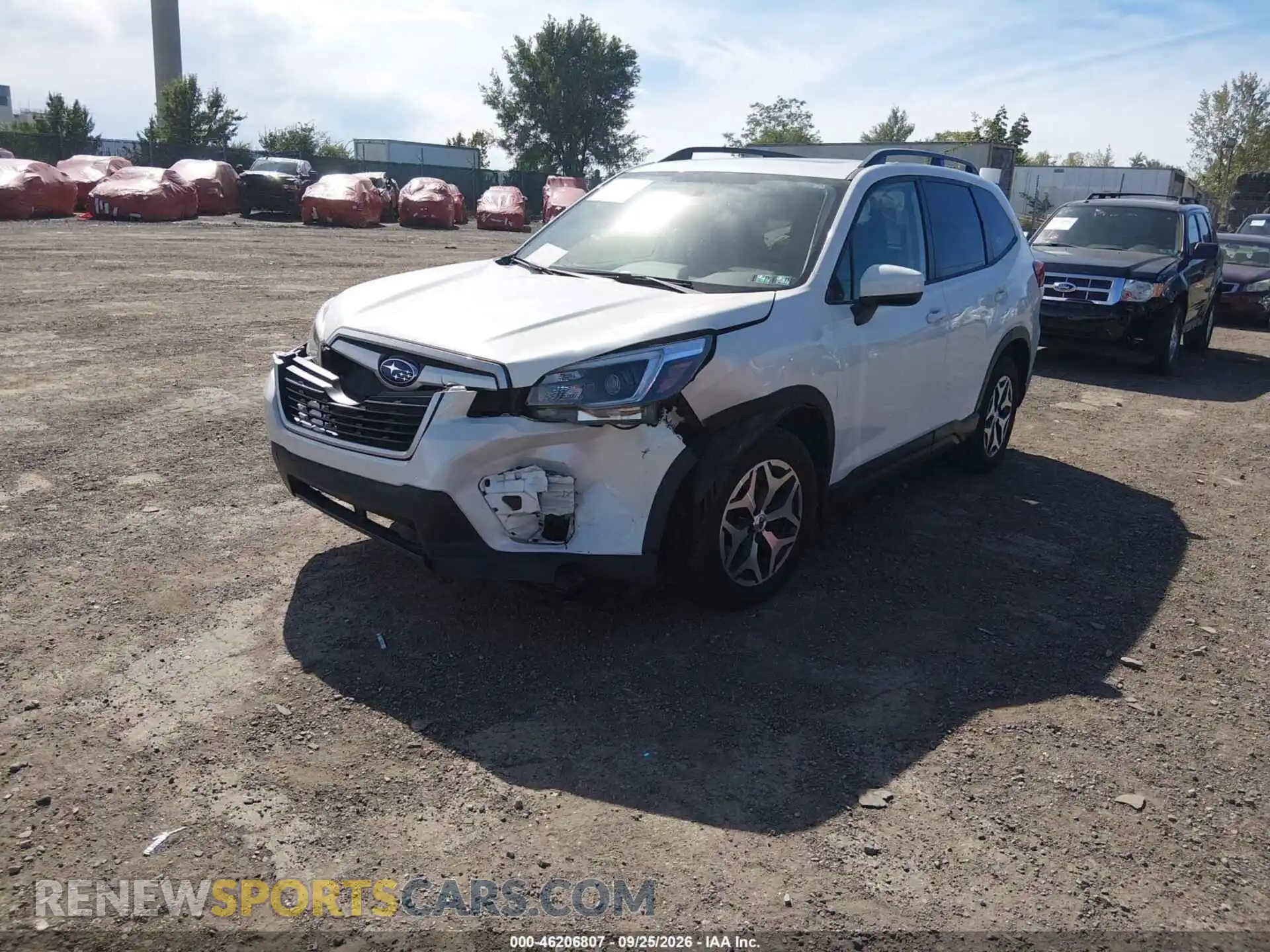 2 Photograph of a damaged car JF2SKAJC0MH449771 SUBARU FORESTER 2021