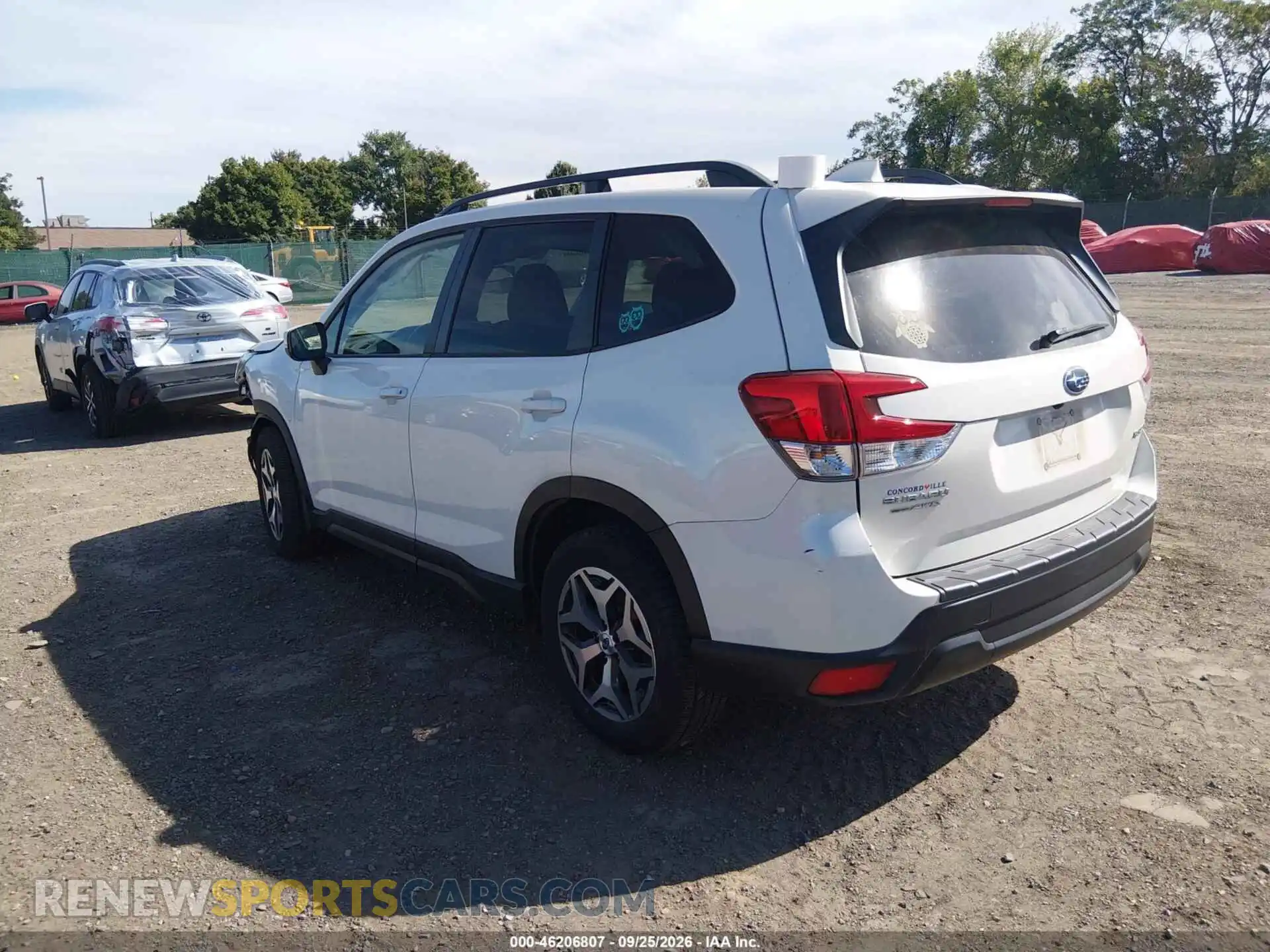 3 Photograph of a damaged car JF2SKAJC0MH449771 SUBARU FORESTER 2021