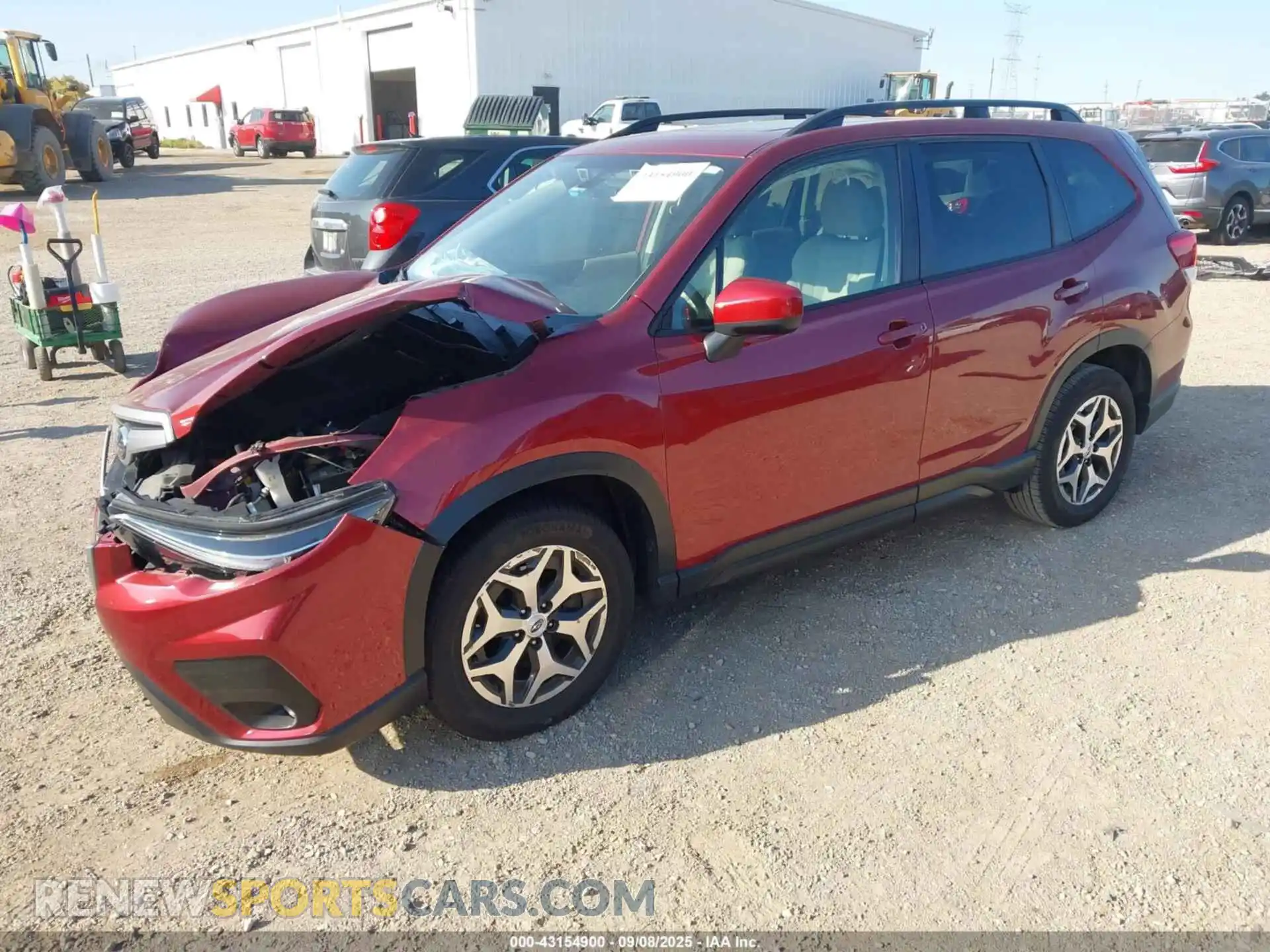 2 Photograph of a damaged car JF2SKAJC0MH469485 SUBARU FORESTER 2021