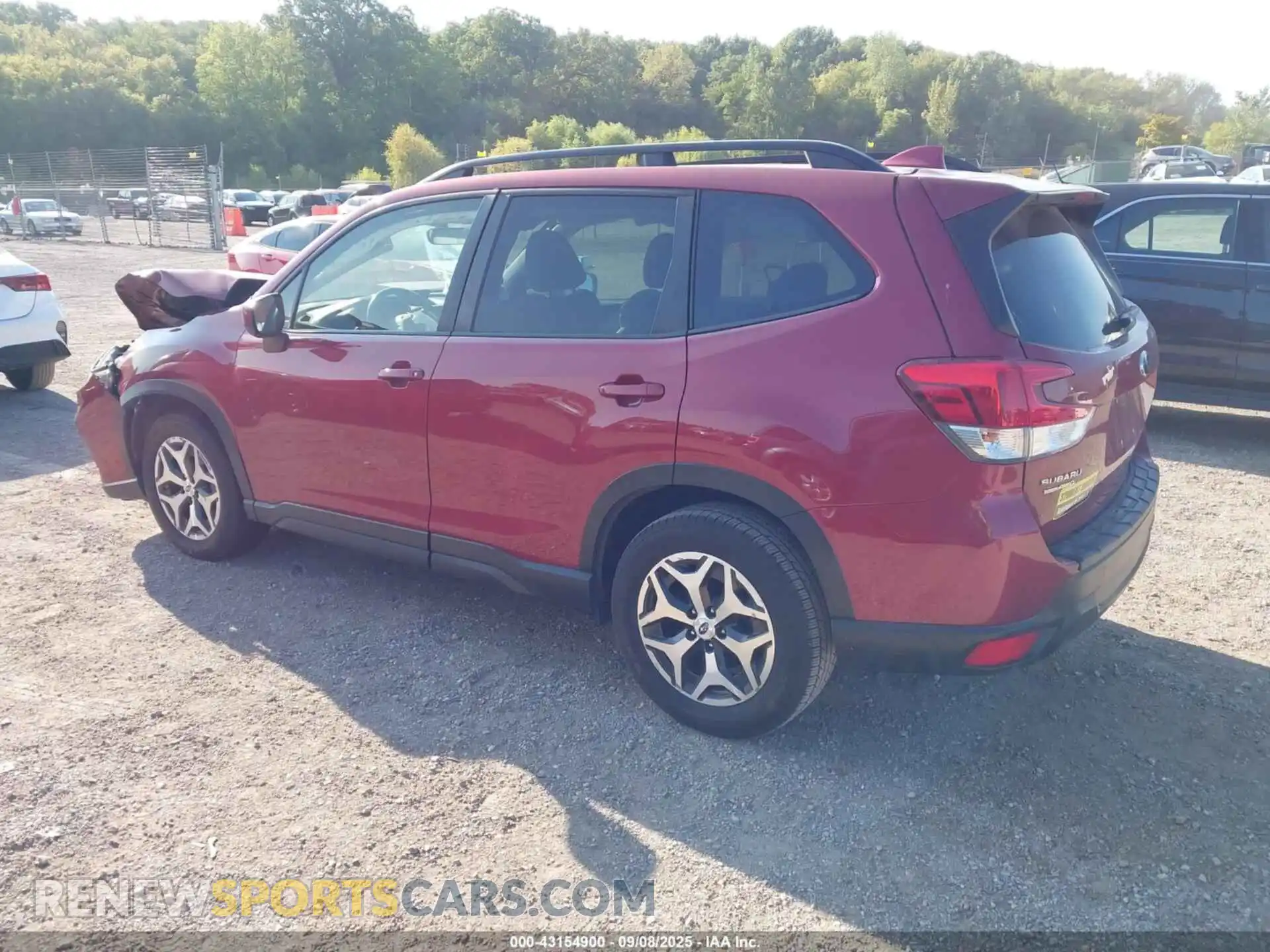 3 Photograph of a damaged car JF2SKAJC0MH469485 SUBARU FORESTER 2021