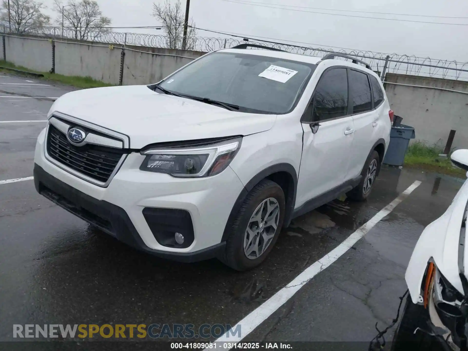 2 Photograph of a damaged car JF2SKAJC0MH502694 SUBARU FORESTER 2021