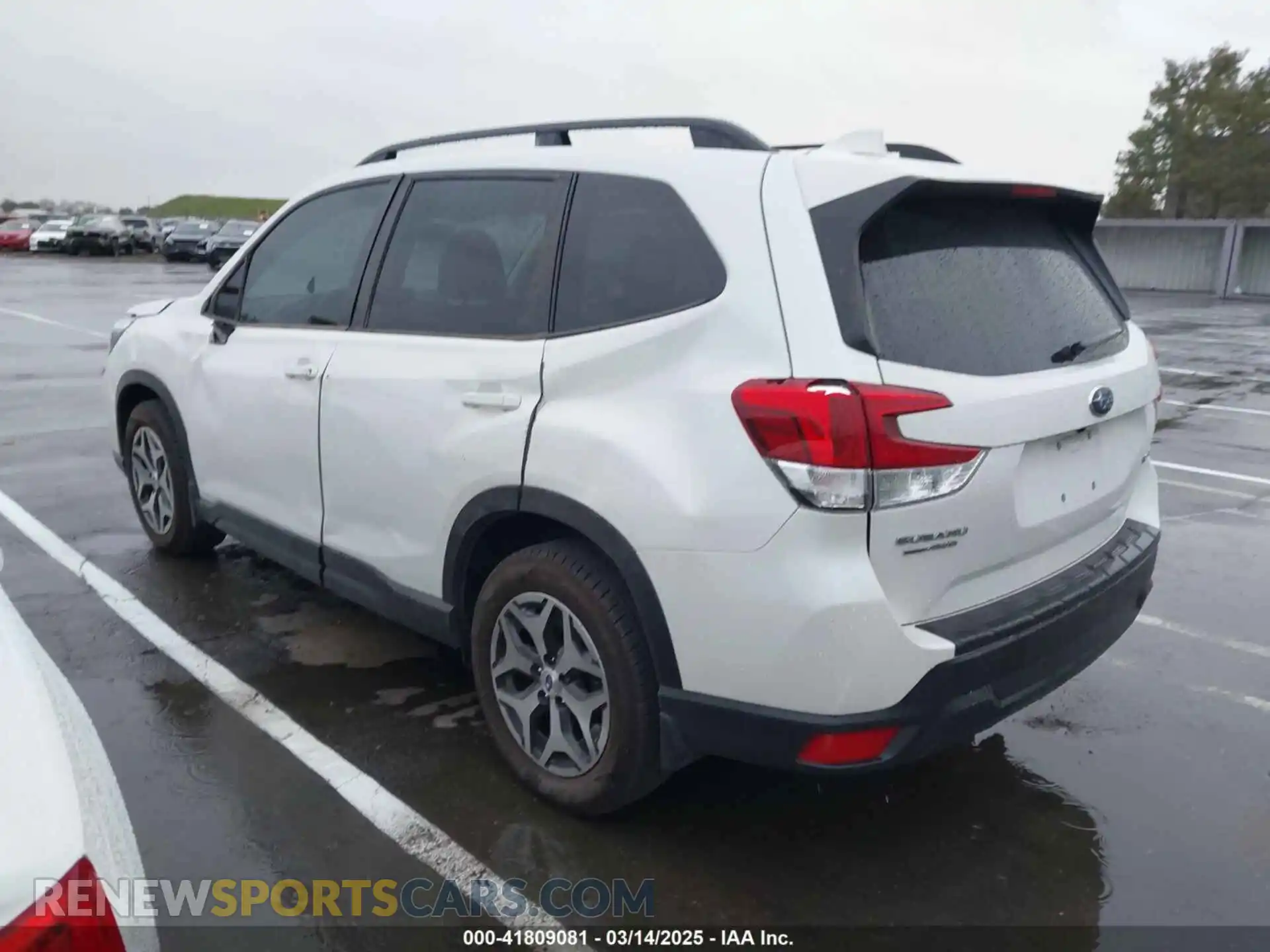 3 Photograph of a damaged car JF2SKAJC0MH502694 SUBARU FORESTER 2021