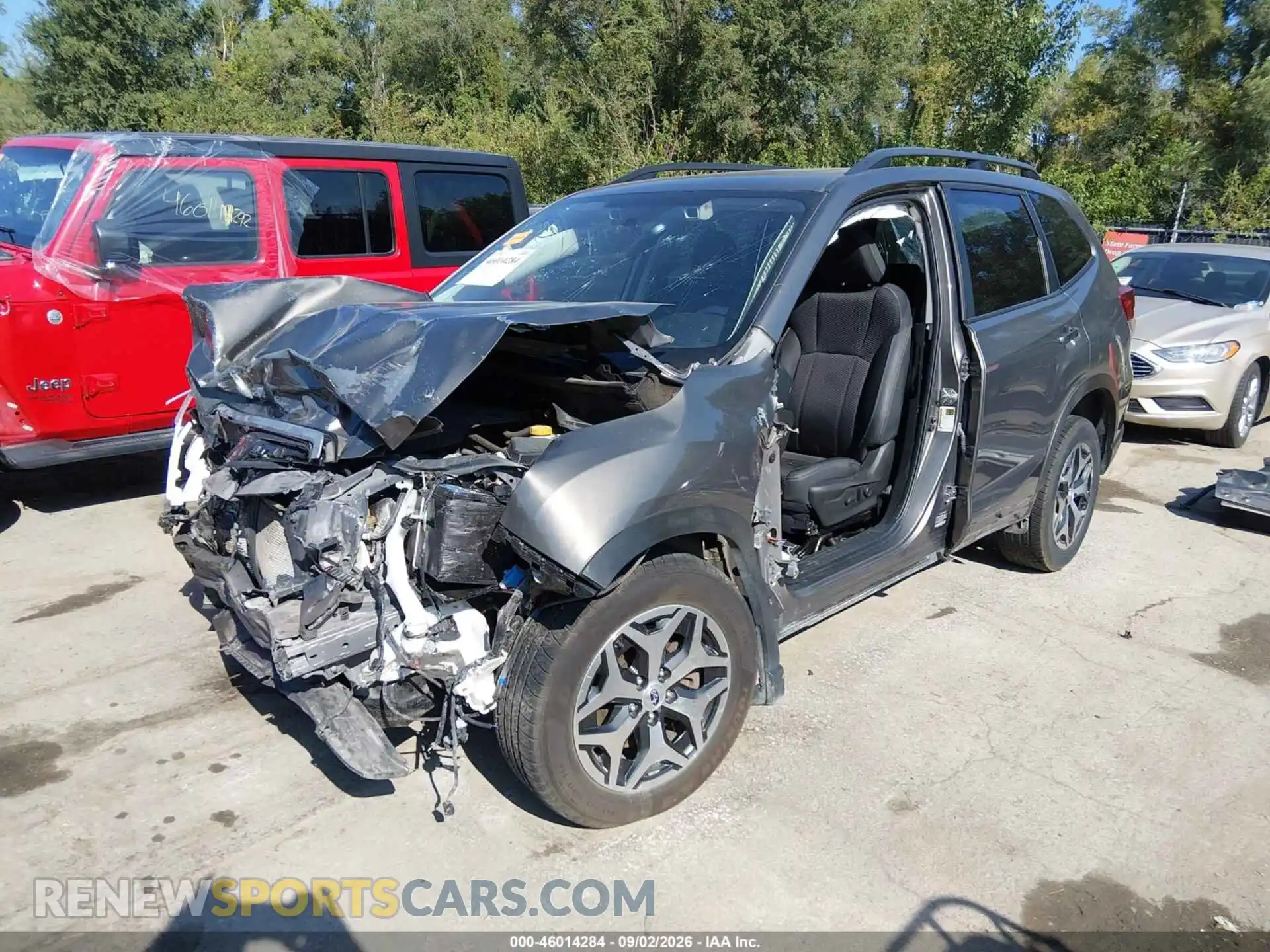 2 Photograph of a damaged car JF2SKAJC0MH572275 SUBARU FORESTER 2021