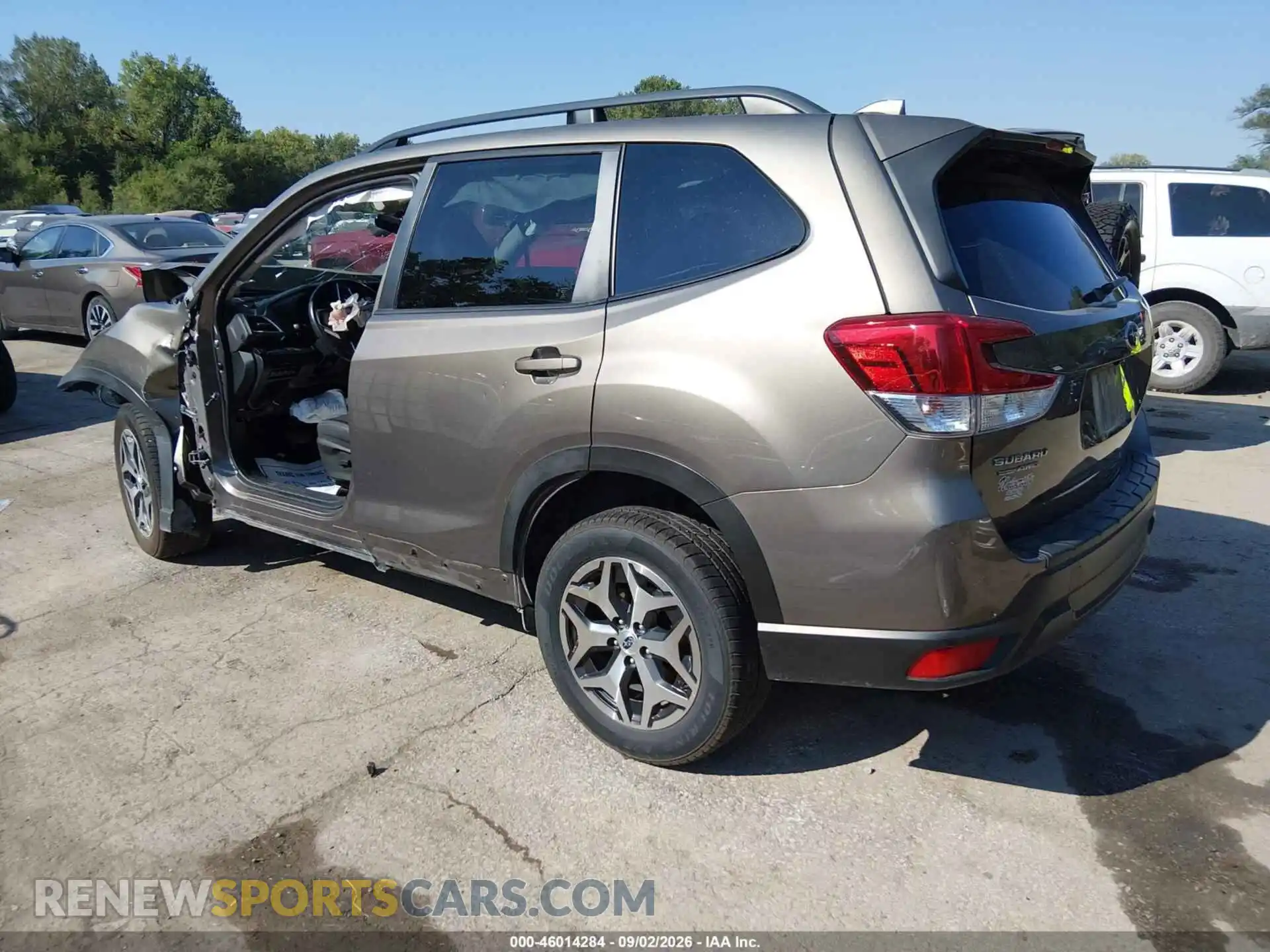3 Photograph of a damaged car JF2SKAJC0MH572275 SUBARU FORESTER 2021