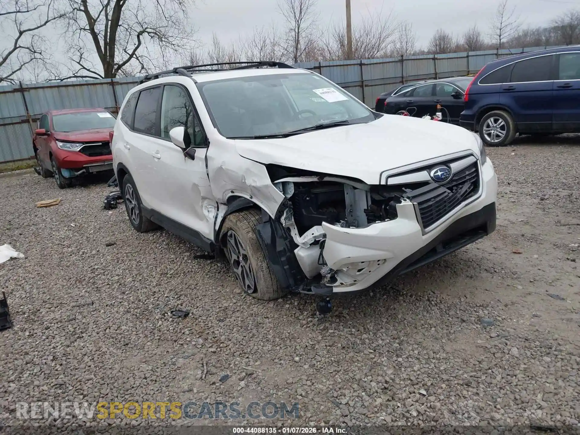1 Photograph of a damaged car JF2SKAJC0MH578917 SUBARU FORESTER 2021