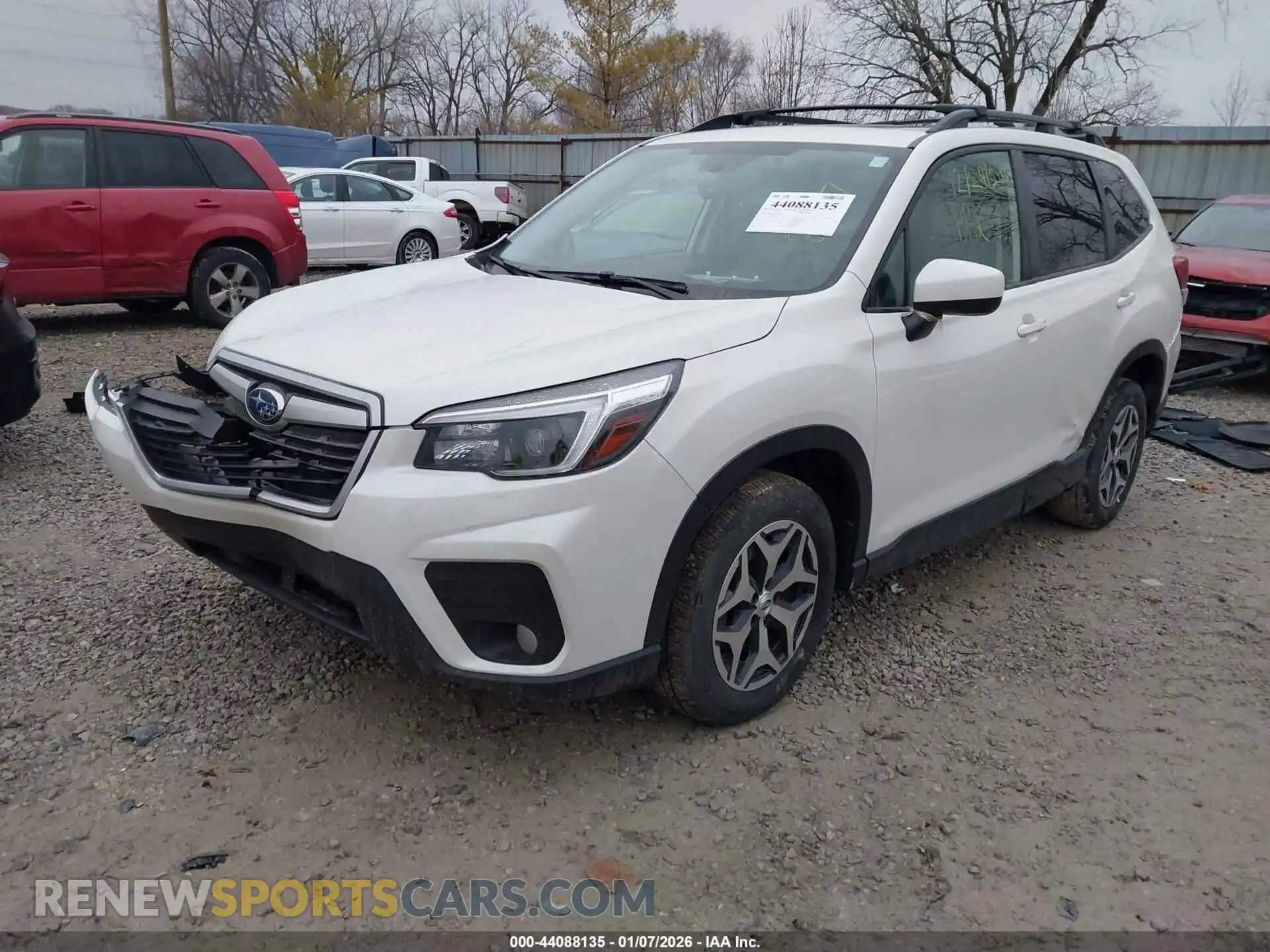 2 Photograph of a damaged car JF2SKAJC0MH578917 SUBARU FORESTER 2021