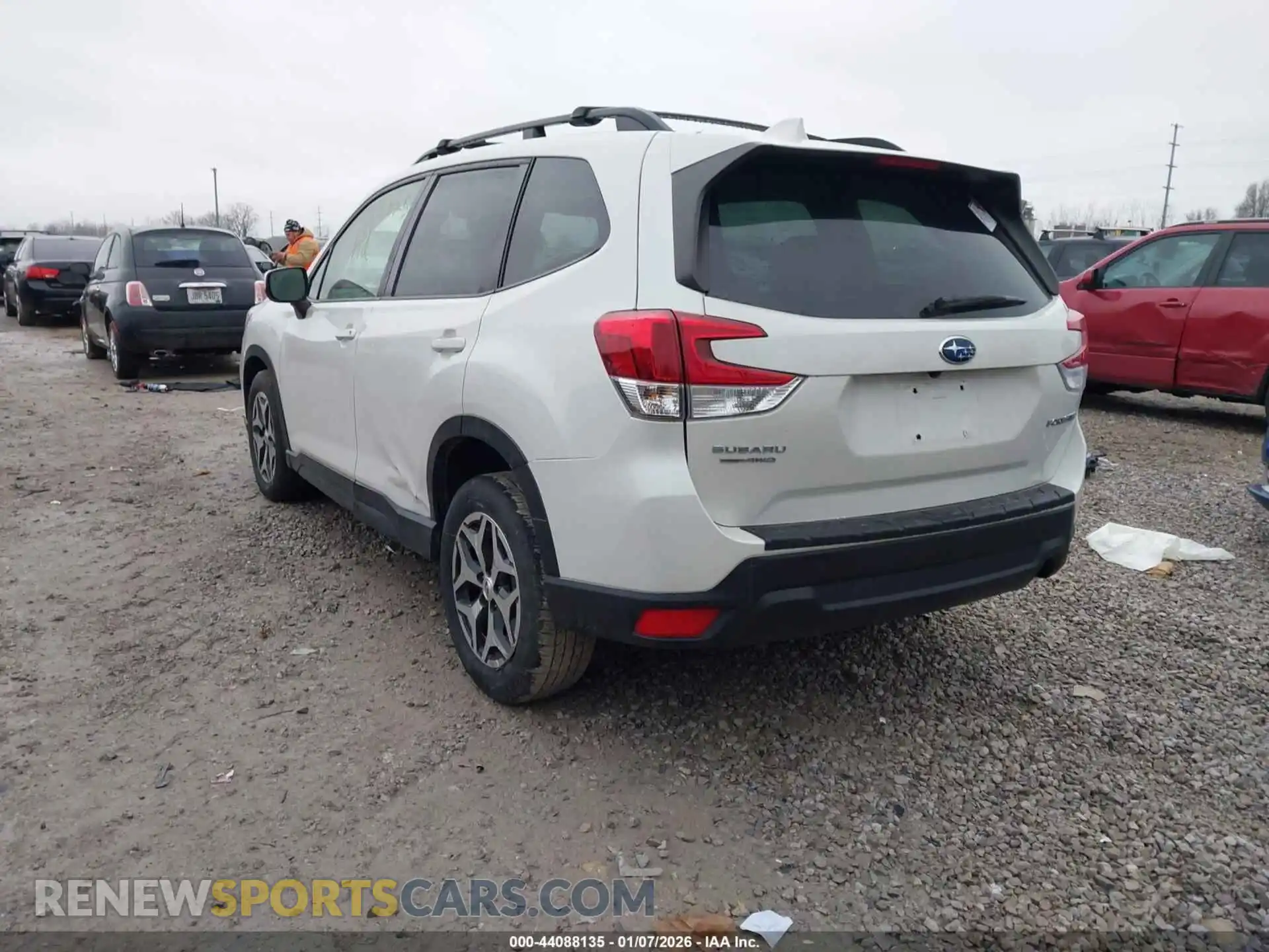 3 Photograph of a damaged car JF2SKAJC0MH578917 SUBARU FORESTER 2021