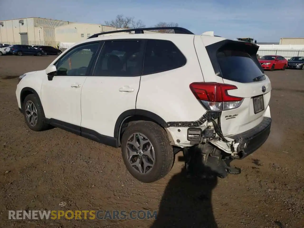 2 Photograph of a damaged car JF2SKAJC1MH451464 SUBARU FORESTER 2021