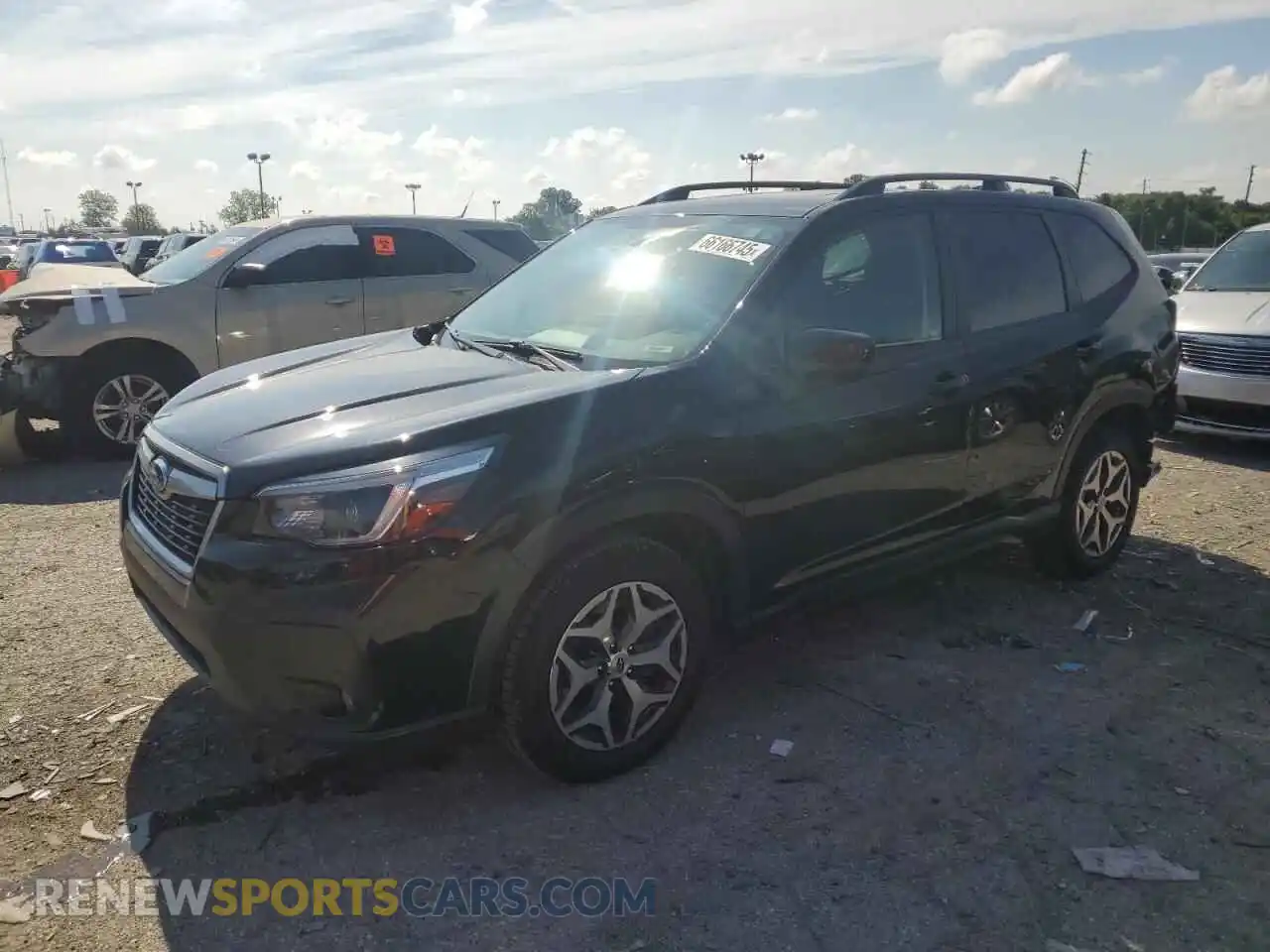 1 Photograph of a damaged car JF2SKAJC1MH475828 SUBARU FORESTER 2021