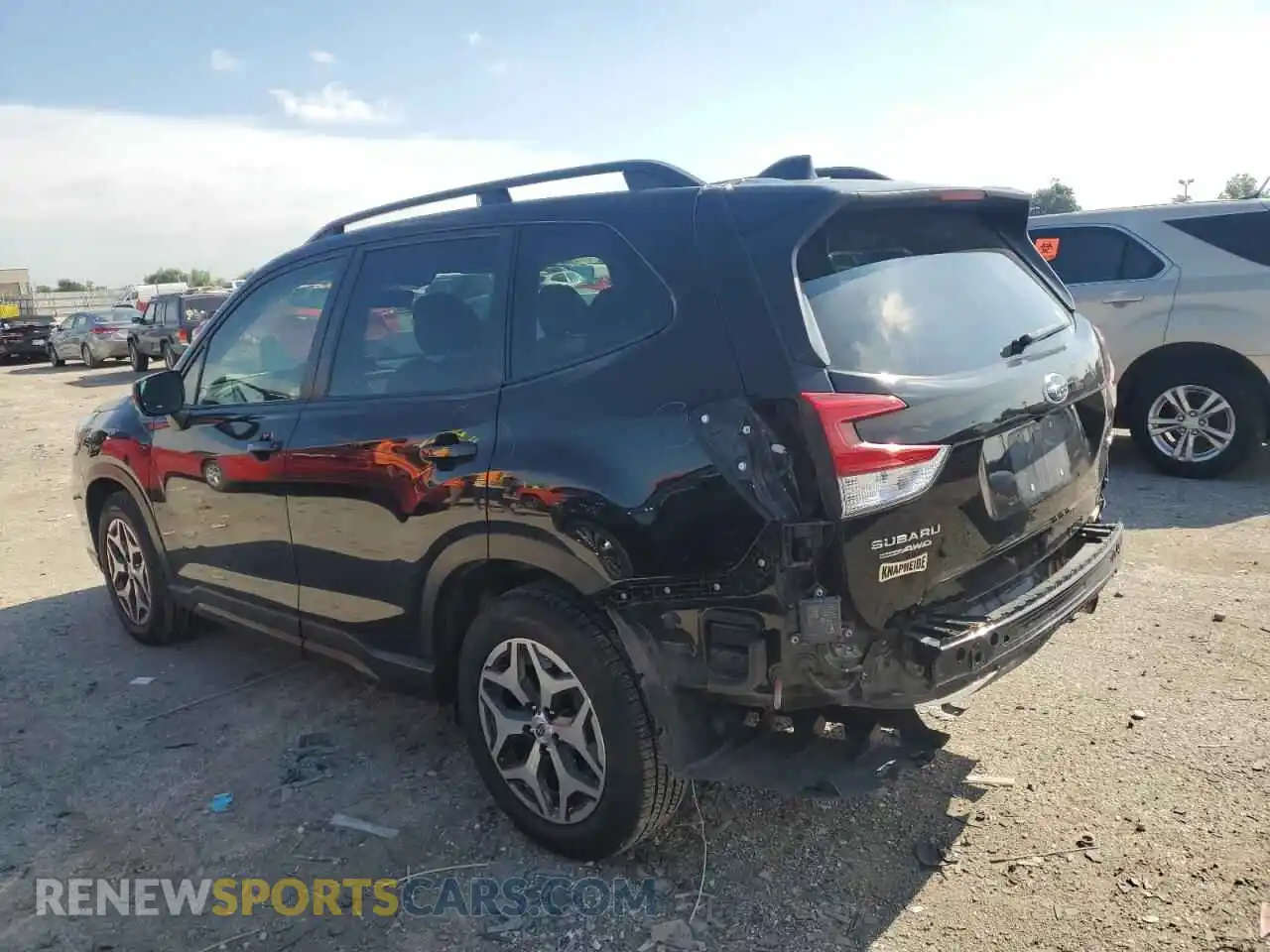 2 Photograph of a damaged car JF2SKAJC1MH475828 SUBARU FORESTER 2021